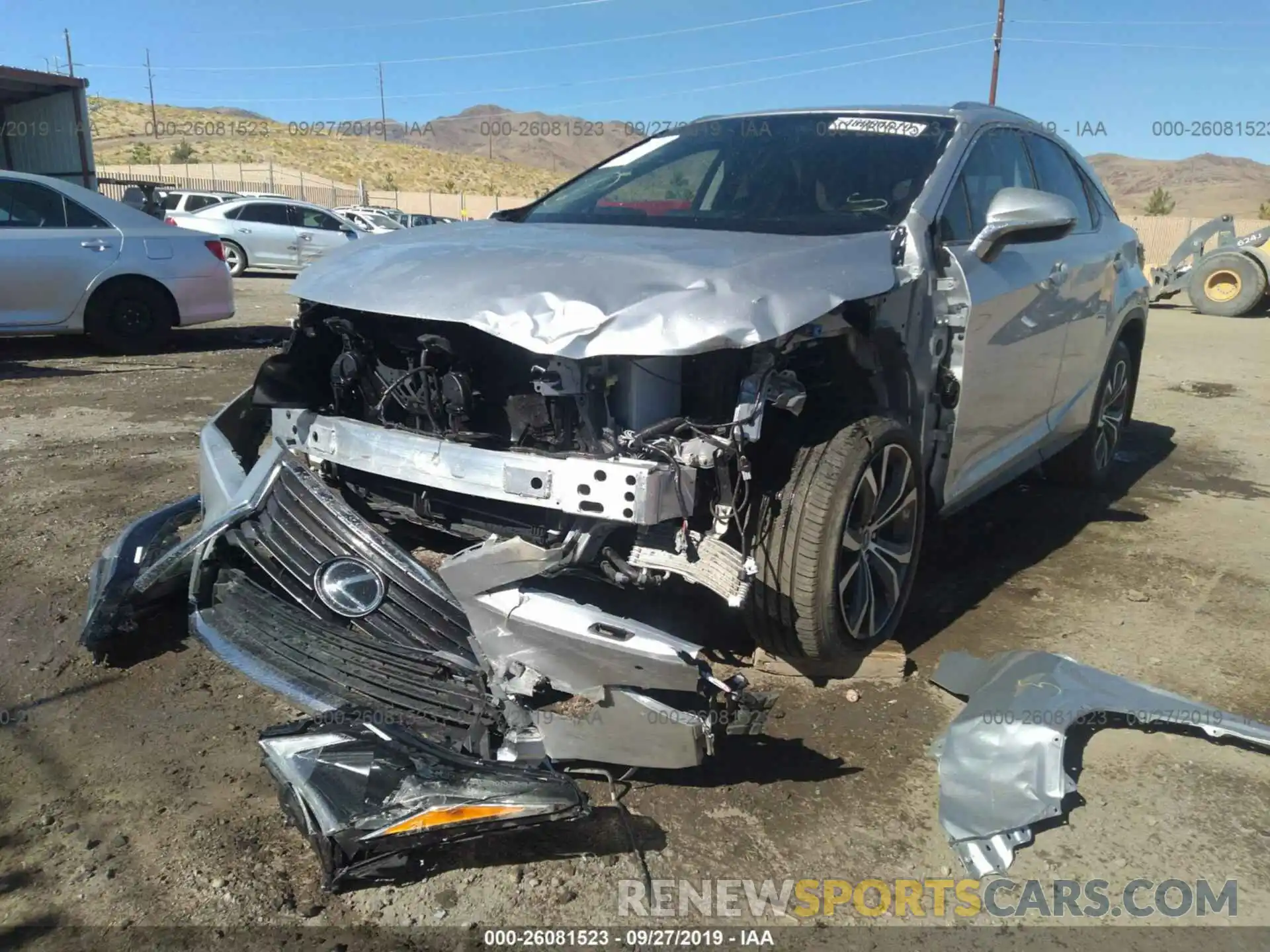 6 Photograph of a damaged car JTJBZMCA0K2039850 LEXUS RX 2019