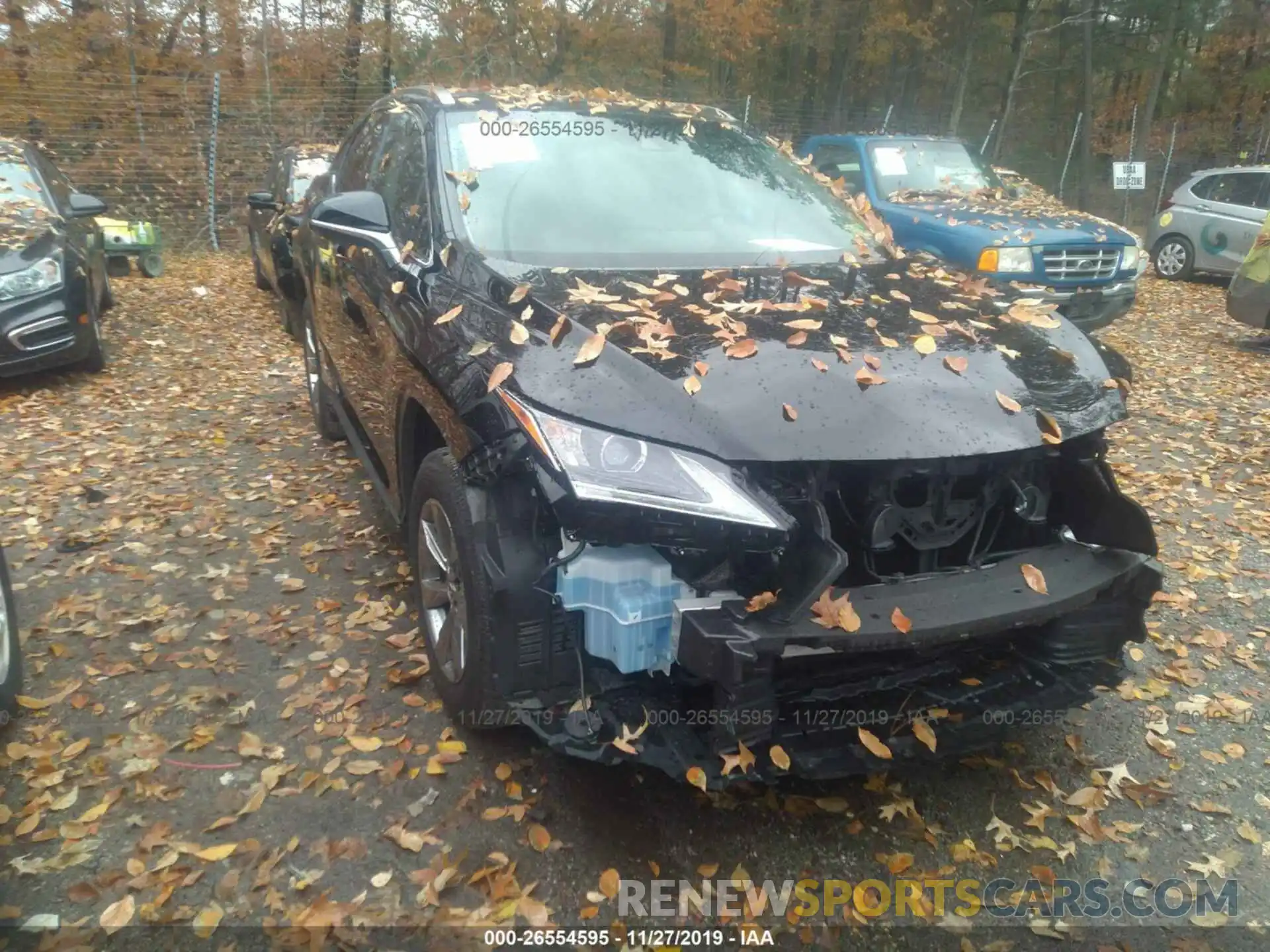 1 Photograph of a damaged car JTJBZMCA0K2041257 LEXUS RX 2019