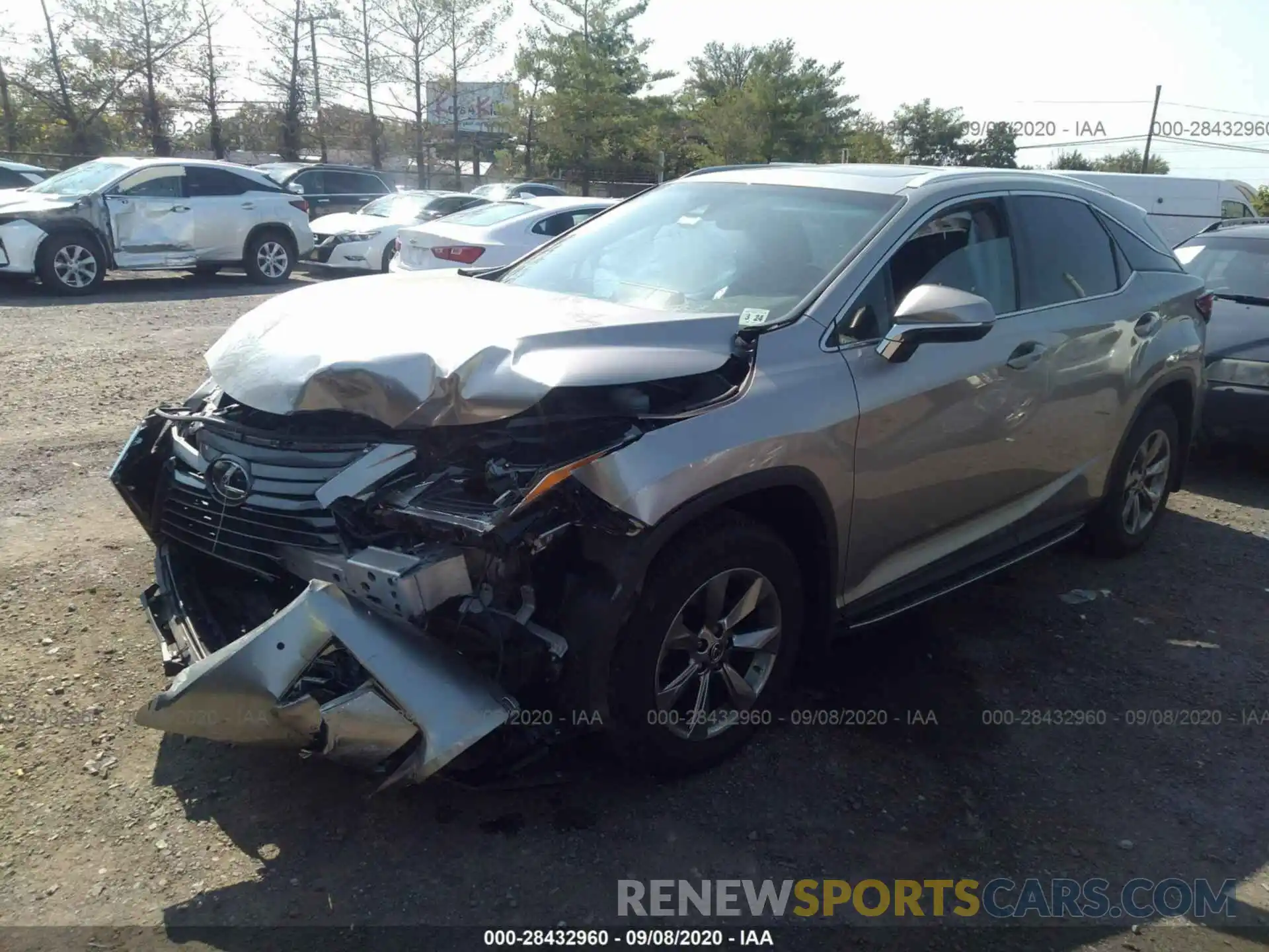 2 Photograph of a damaged car JTJBZMCA1K2039789 LEXUS RX 2019