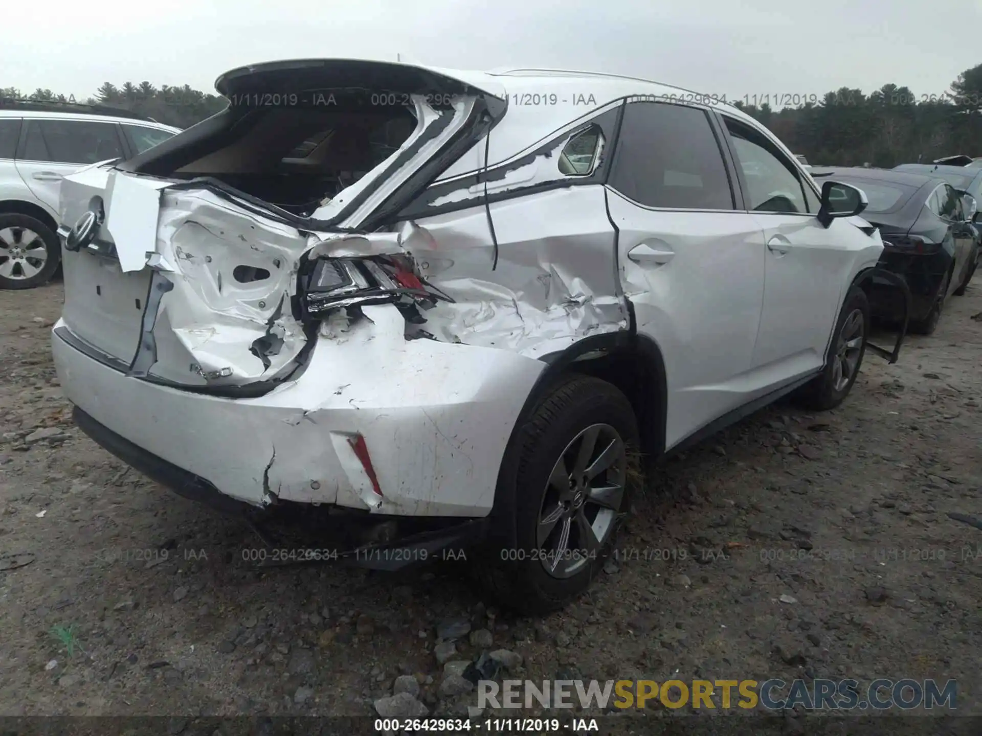 4 Photograph of a damaged car JTJBZMCA1K2042224 LEXUS RX 2019