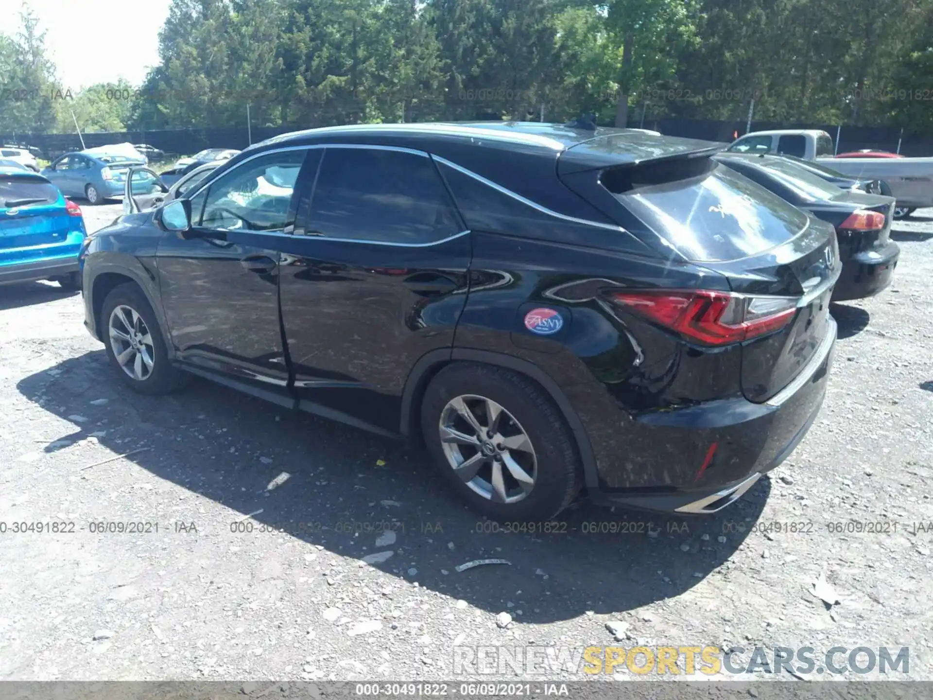 3 Photograph of a damaged car JTJBZMCA2K2041485 LEXUS RX 2019