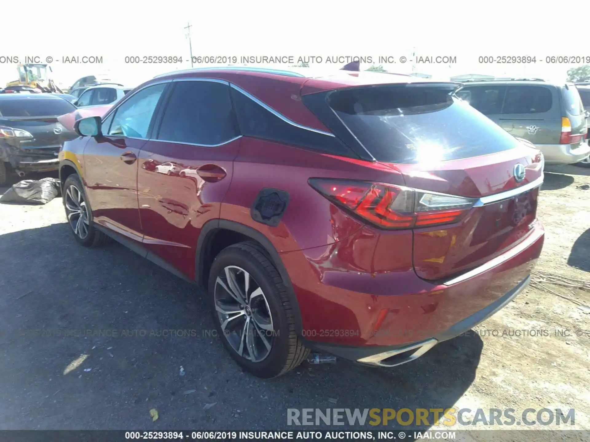 3 Photograph of a damaged car JTJBZMCA3K2041317 LEXUS RX 2019