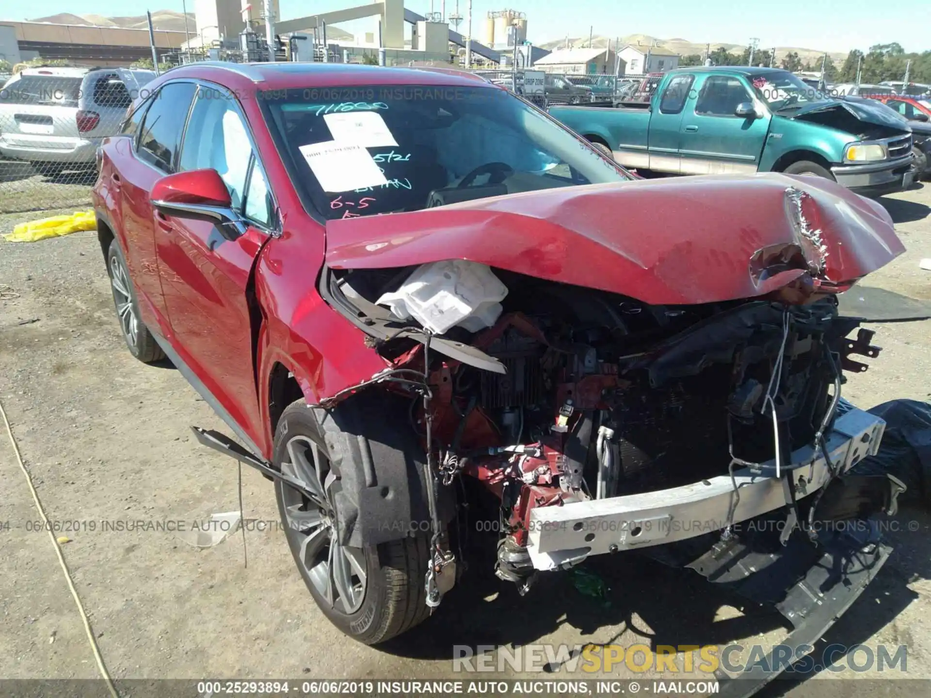 6 Photograph of a damaged car JTJBZMCA3K2041317 LEXUS RX 2019