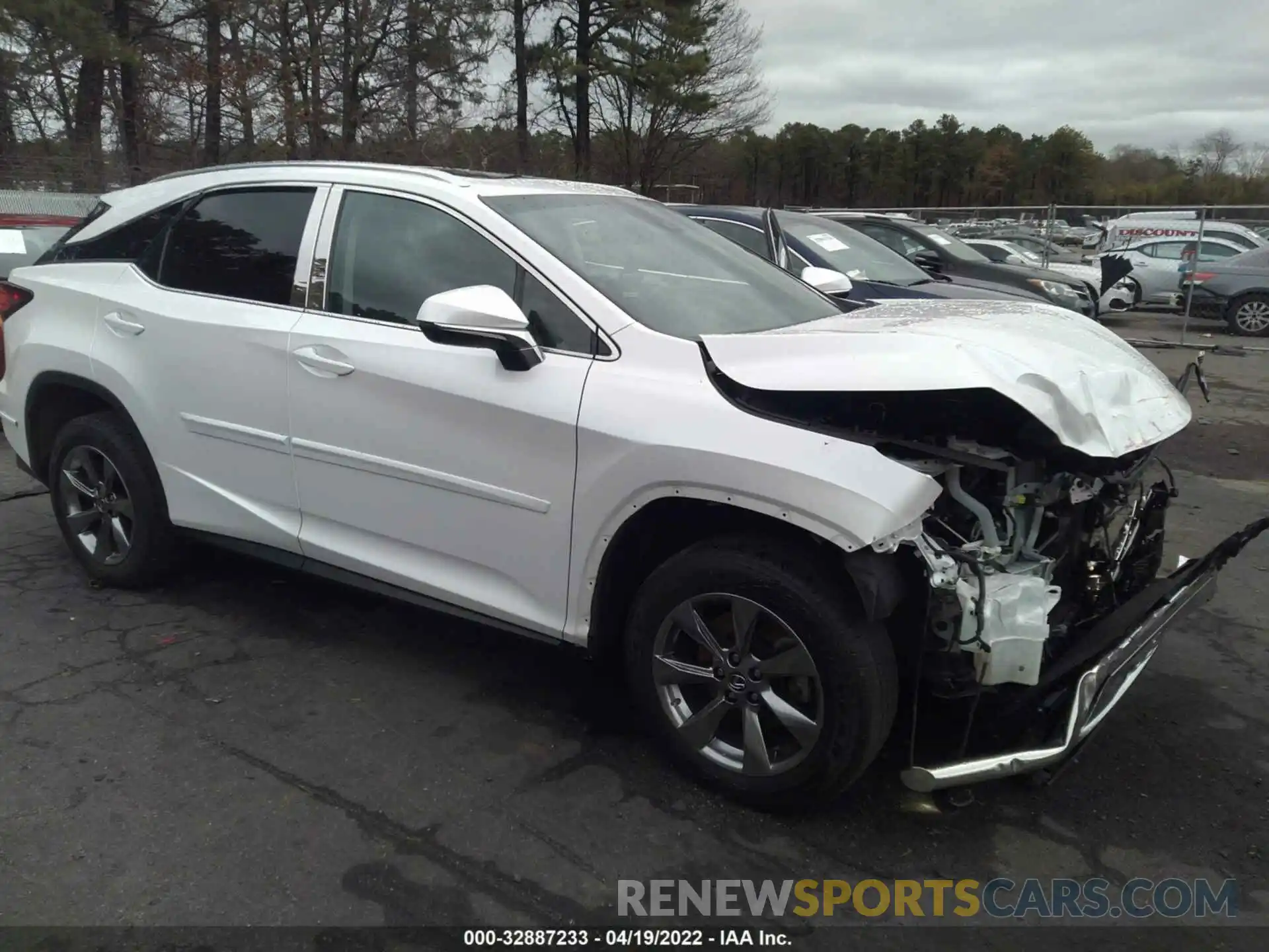 1 Photograph of a damaged car JTJBZMCA4K2041259 LEXUS RX 2019