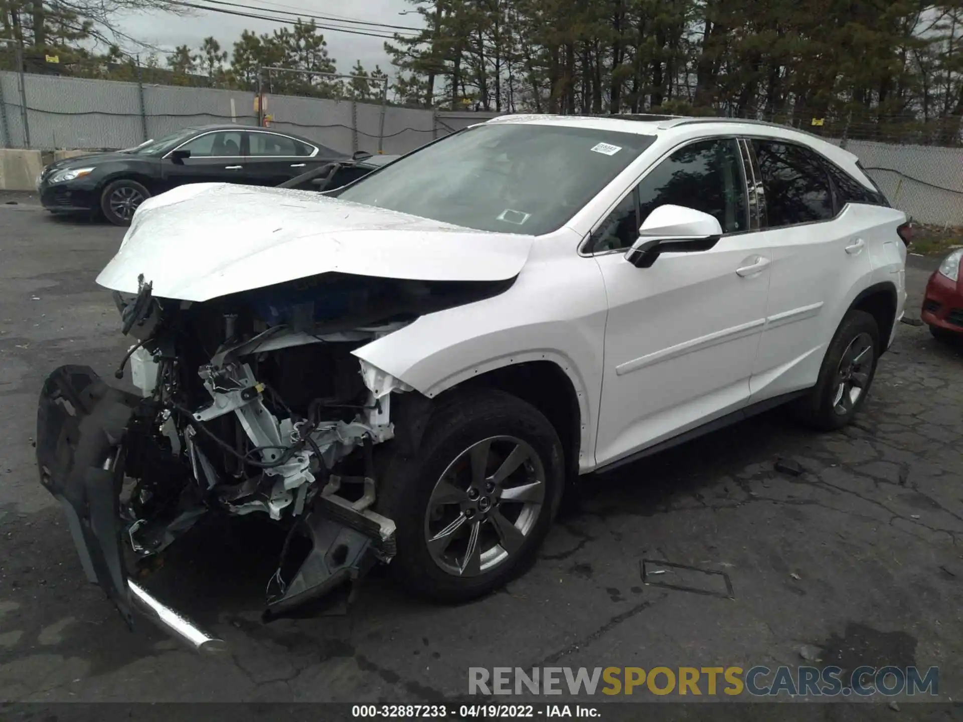 2 Photograph of a damaged car JTJBZMCA4K2041259 LEXUS RX 2019