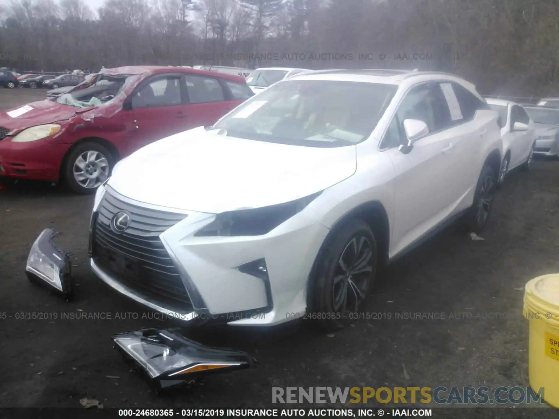 2 Photograph of a damaged car JTJBZMCA5K2039858 LEXUS RX 2019