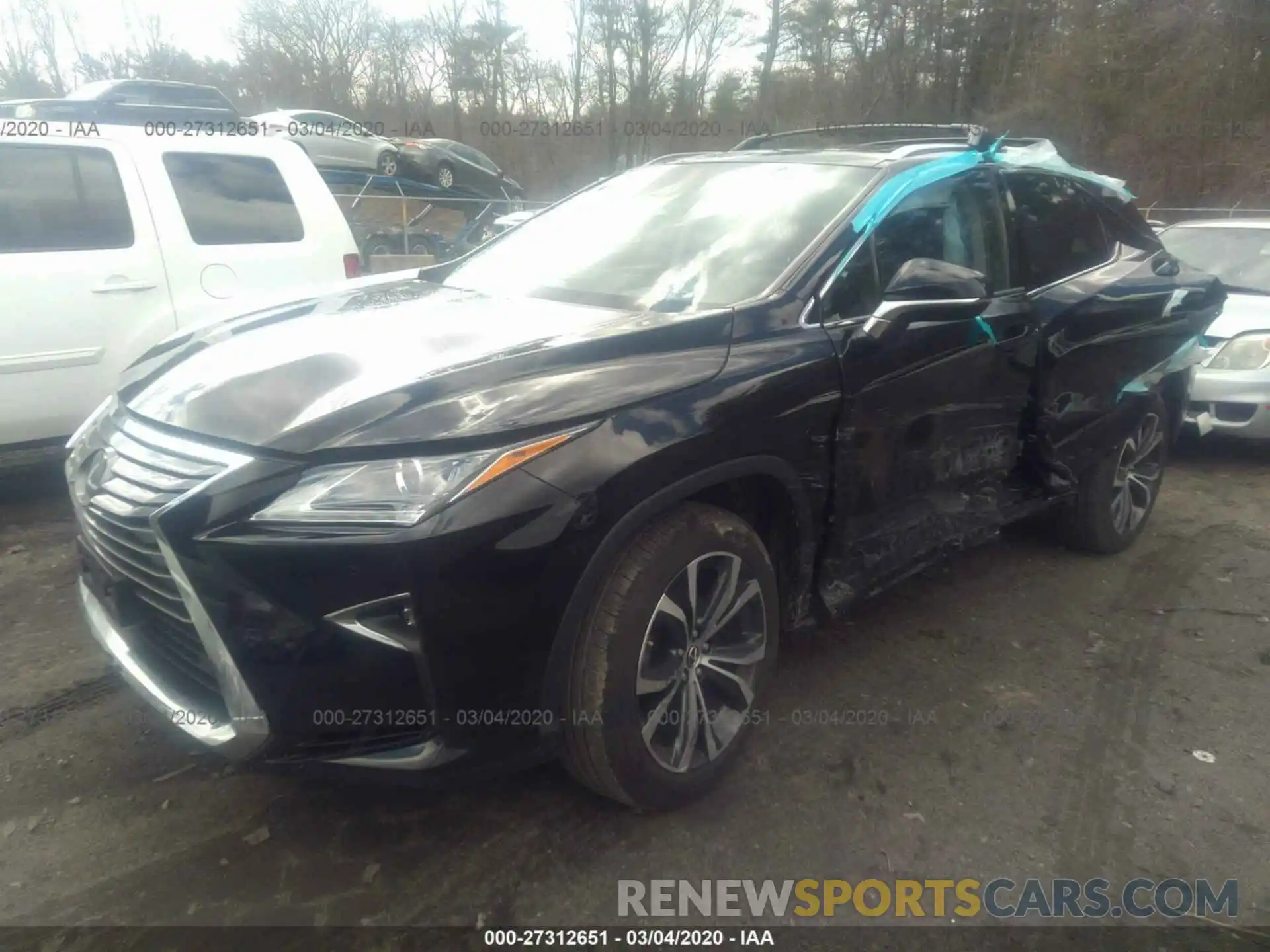 2 Photograph of a damaged car JTJBZMCA5K2039973 LEXUS RX 2019