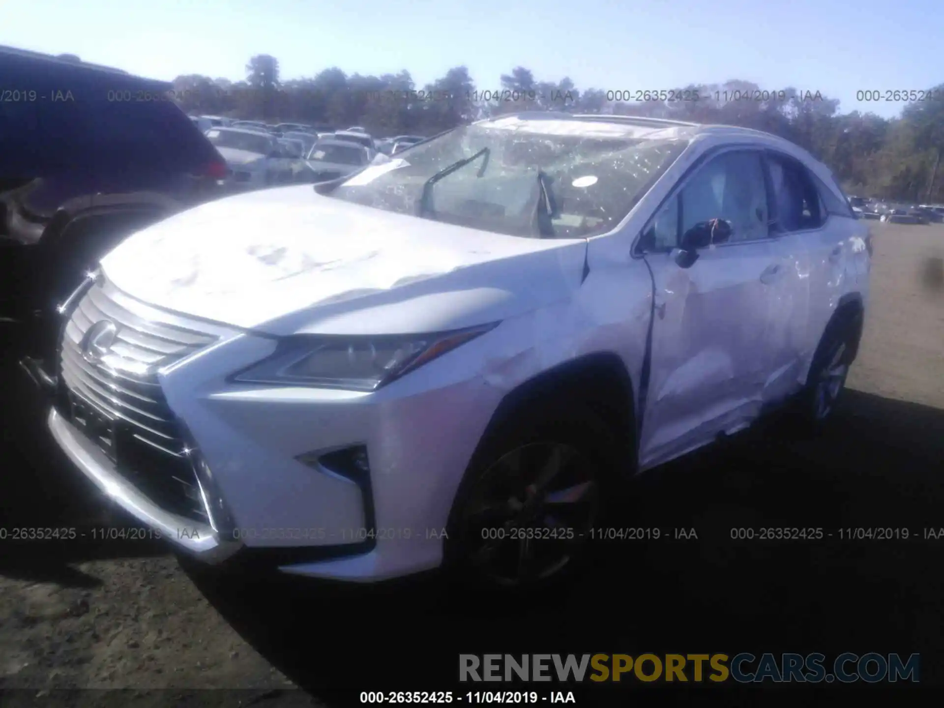 2 Photograph of a damaged car JTJBZMCA5K2041481 LEXUS RX 2019