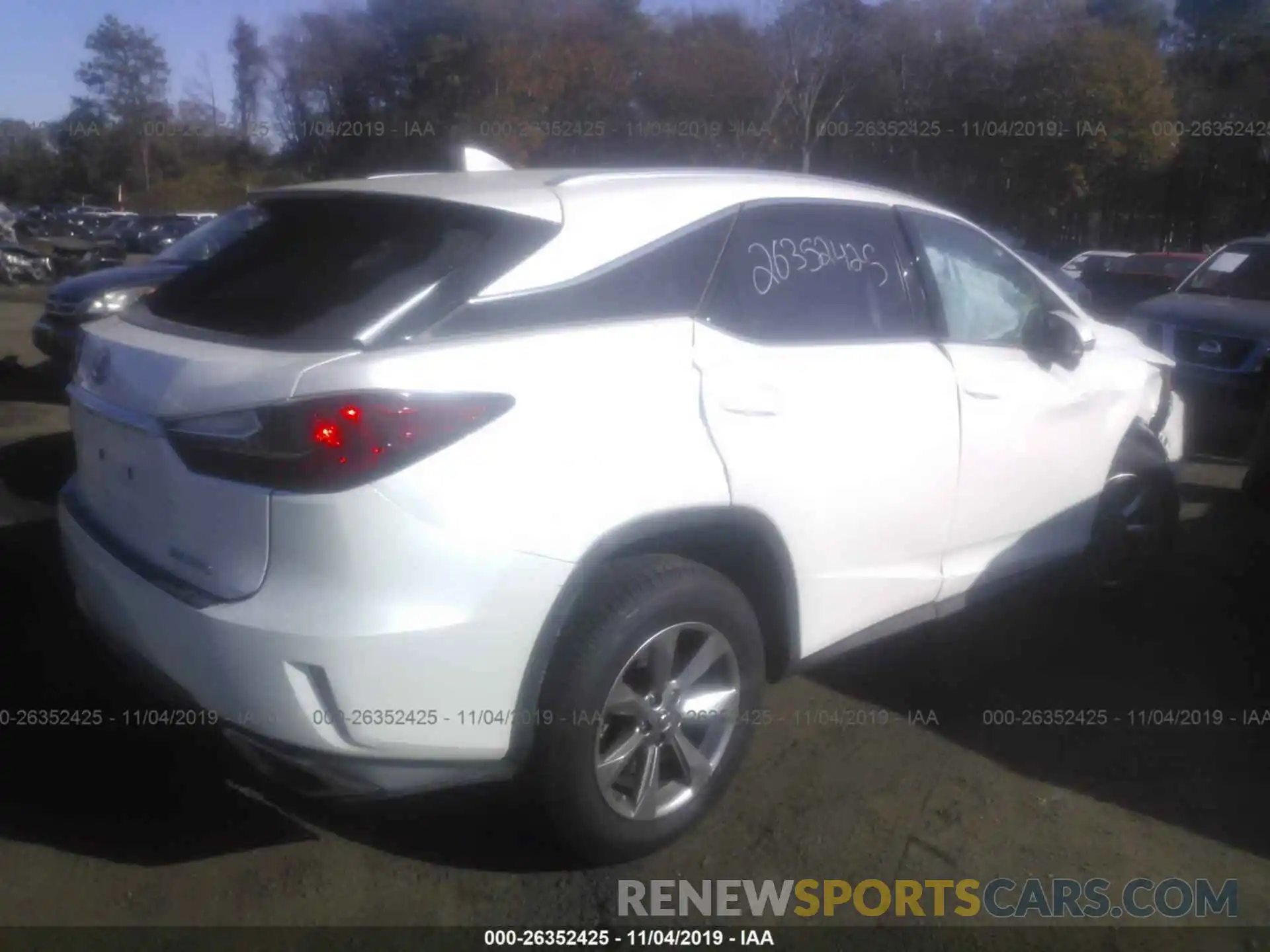 4 Photograph of a damaged car JTJBZMCA5K2041481 LEXUS RX 2019