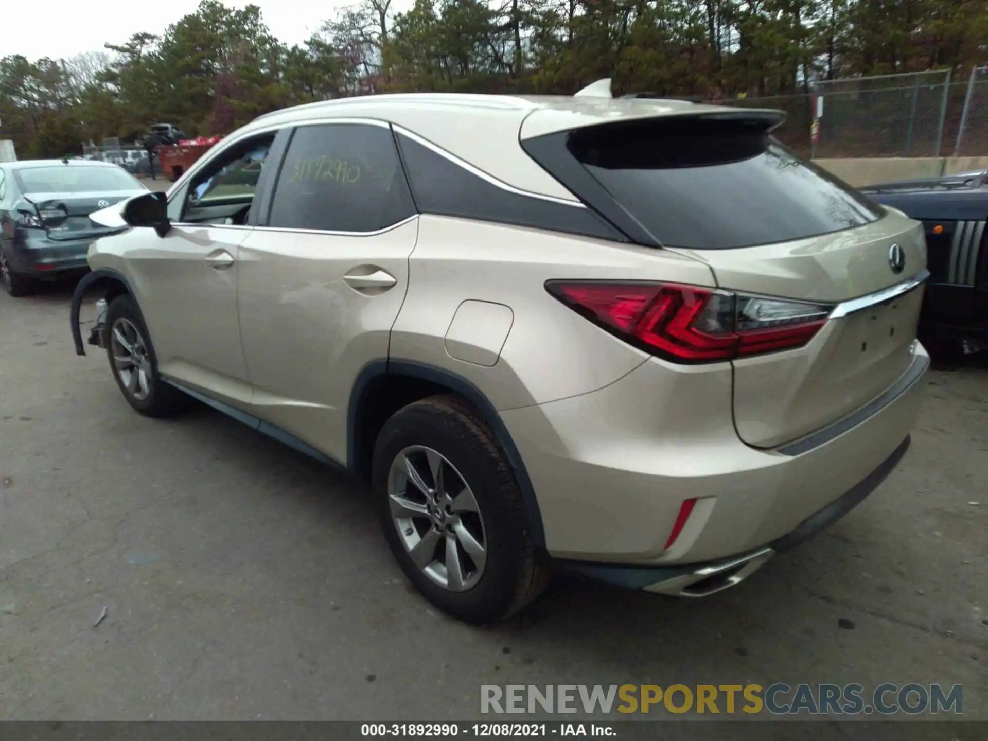 3 Photograph of a damaged car JTJBZMCA6K2038556 LEXUS RX 2019