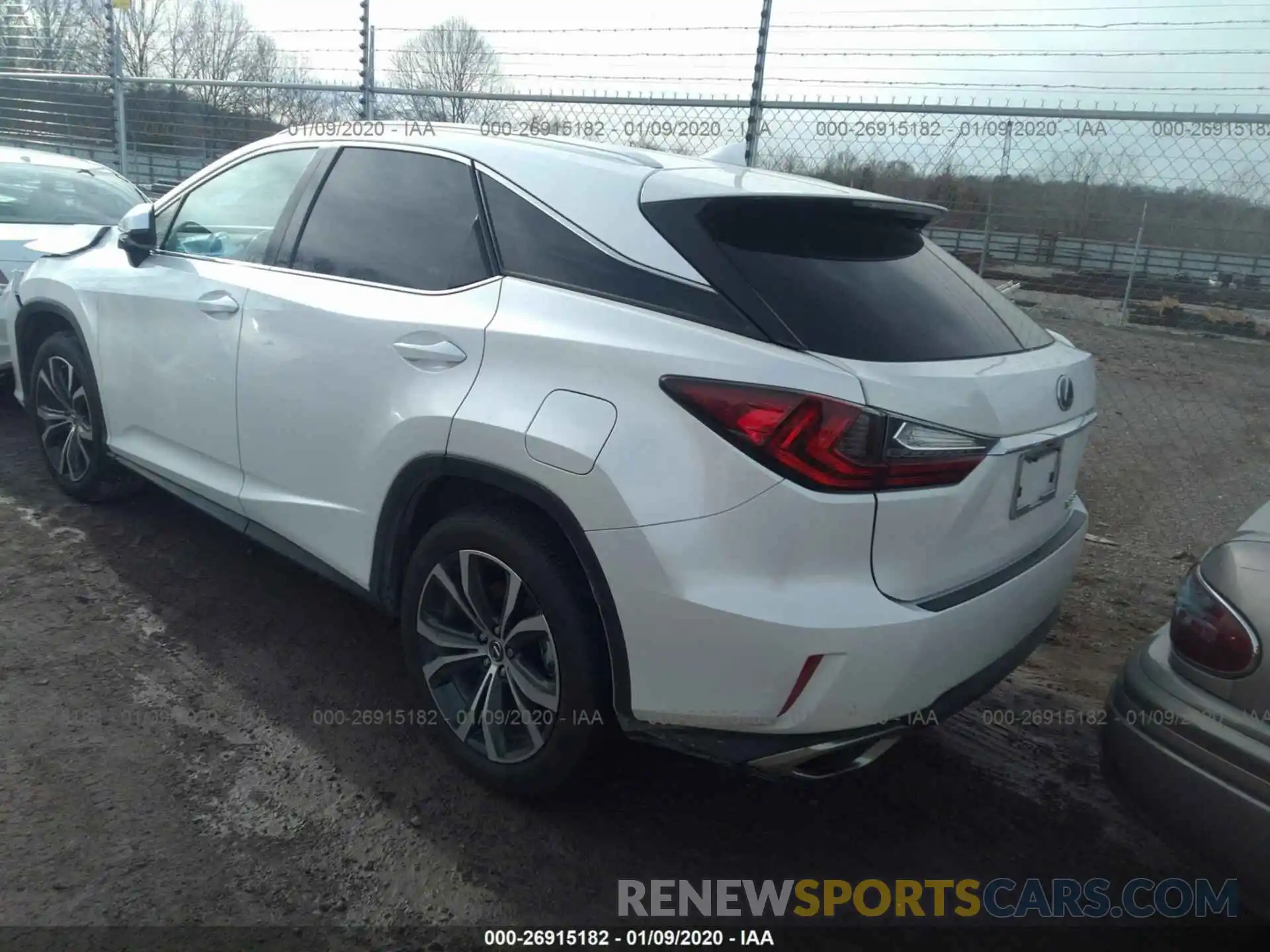 3 Фотография поврежденного автомобиля JTJBZMCA6K2040386 LEXUS RX 2019