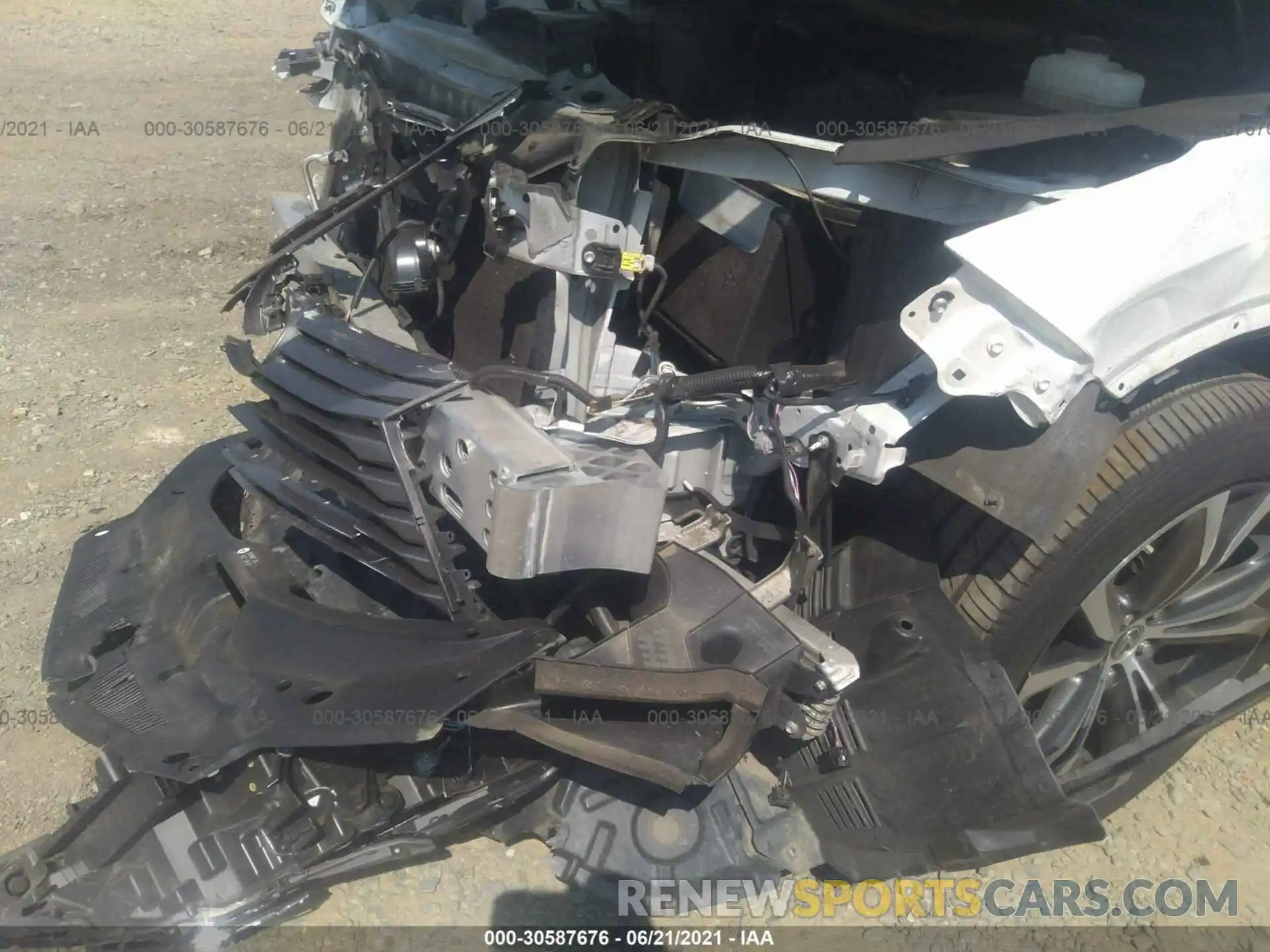 6 Photograph of a damaged car JTJBZMCA6K2041926 LEXUS RX 2019