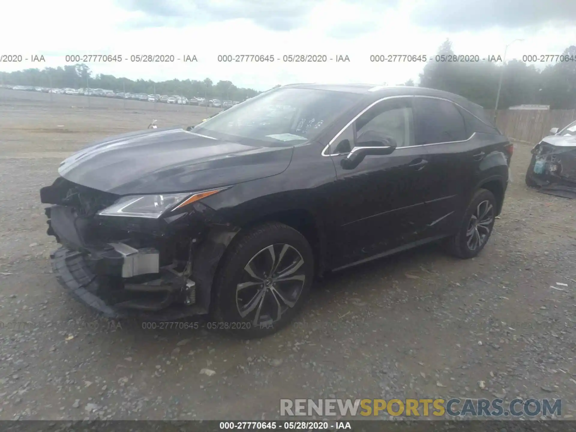 2 Photograph of a damaged car JTJBZMCA7K2039781 LEXUS RX 2019