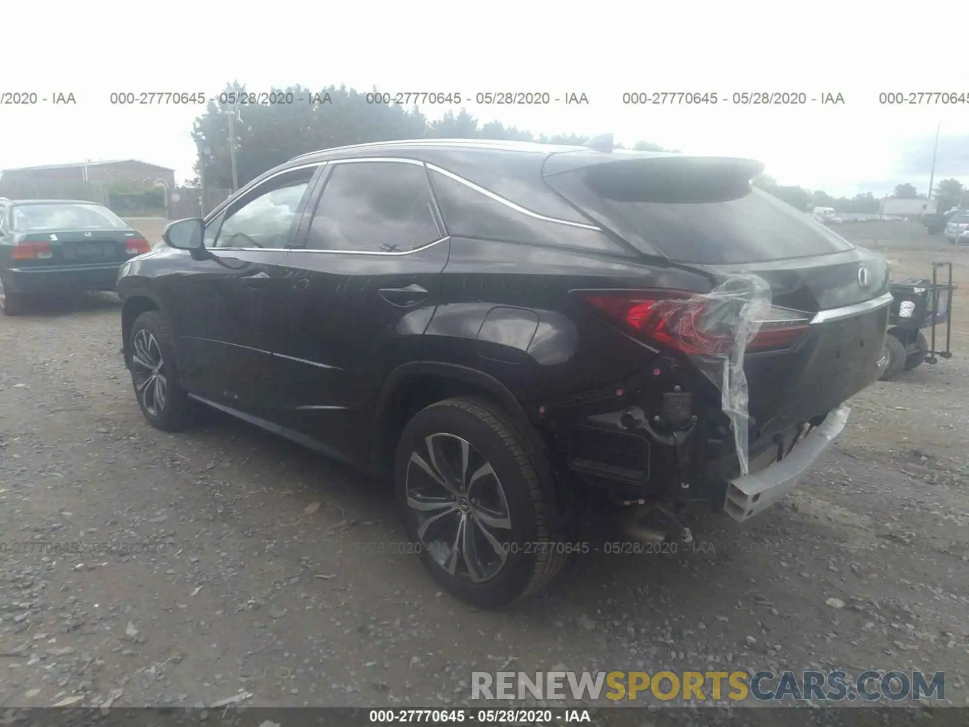 3 Фотография поврежденного автомобиля JTJBZMCA7K2039781 LEXUS RX 2019