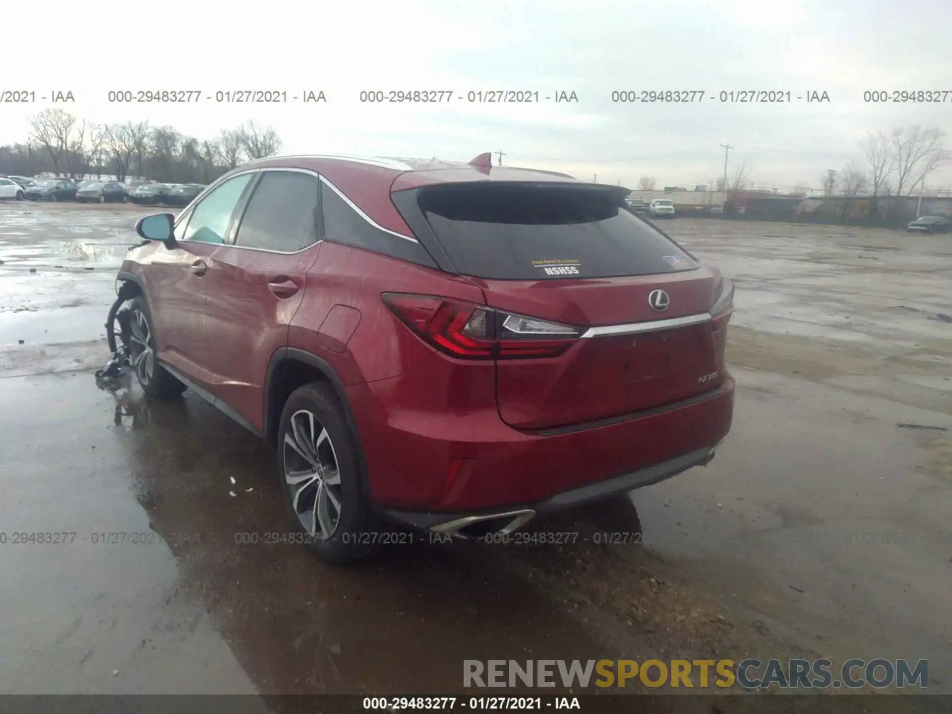 3 Photograph of a damaged car JTJBZMCA7K2041062 LEXUS RX 2019