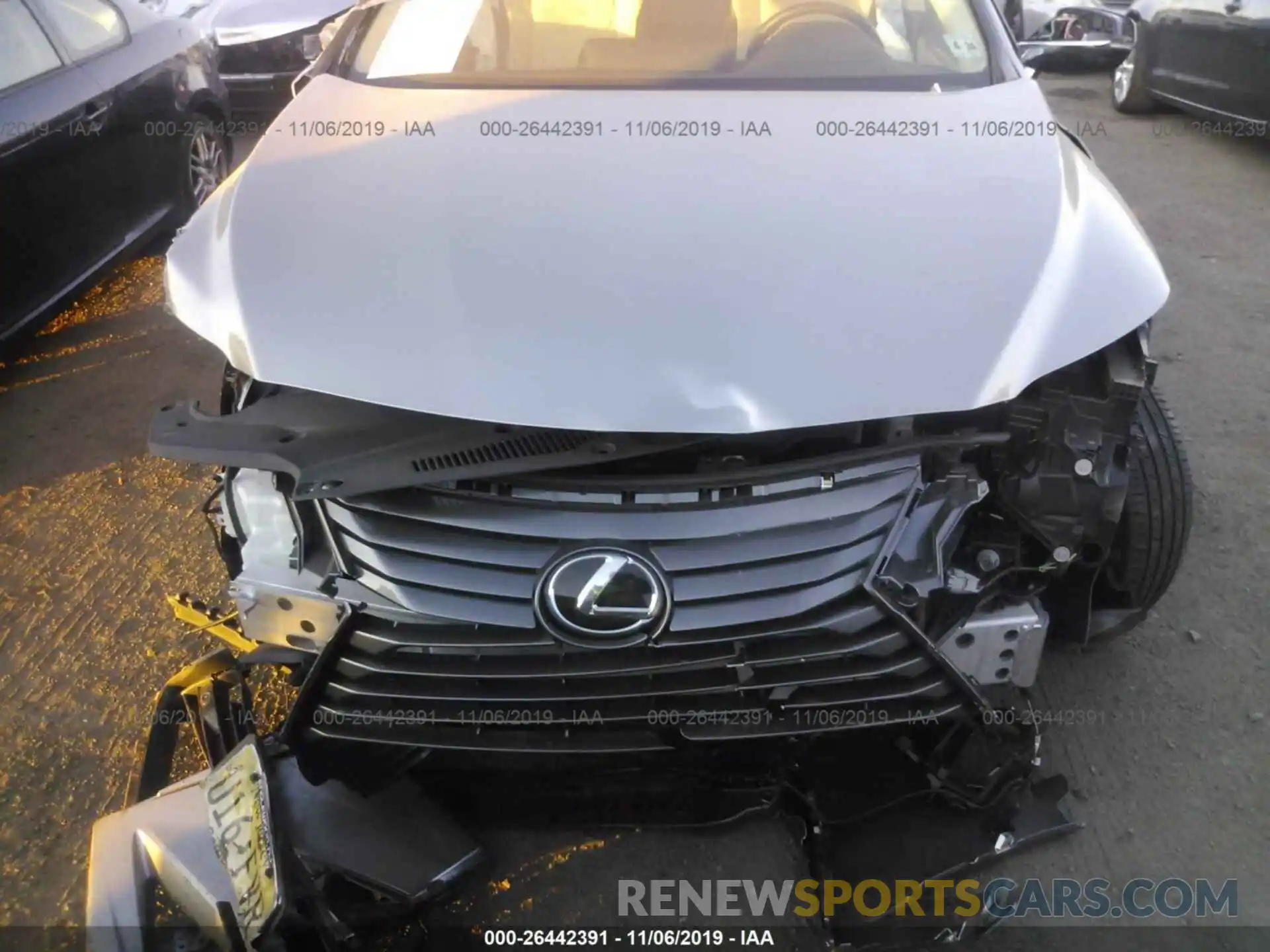 6 Фотография поврежденного автомобиля JTJBZMCA9K2038583 LEXUS RX 2019