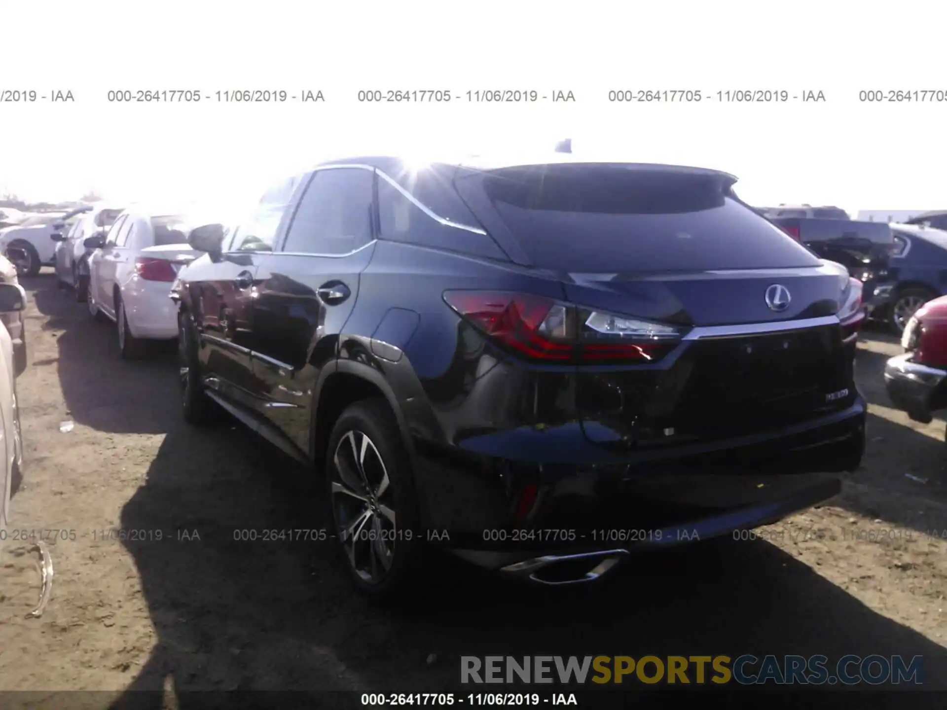 3 Фотография поврежденного автомобиля JTJBZMCAXK2038205 LEXUS RX 2019