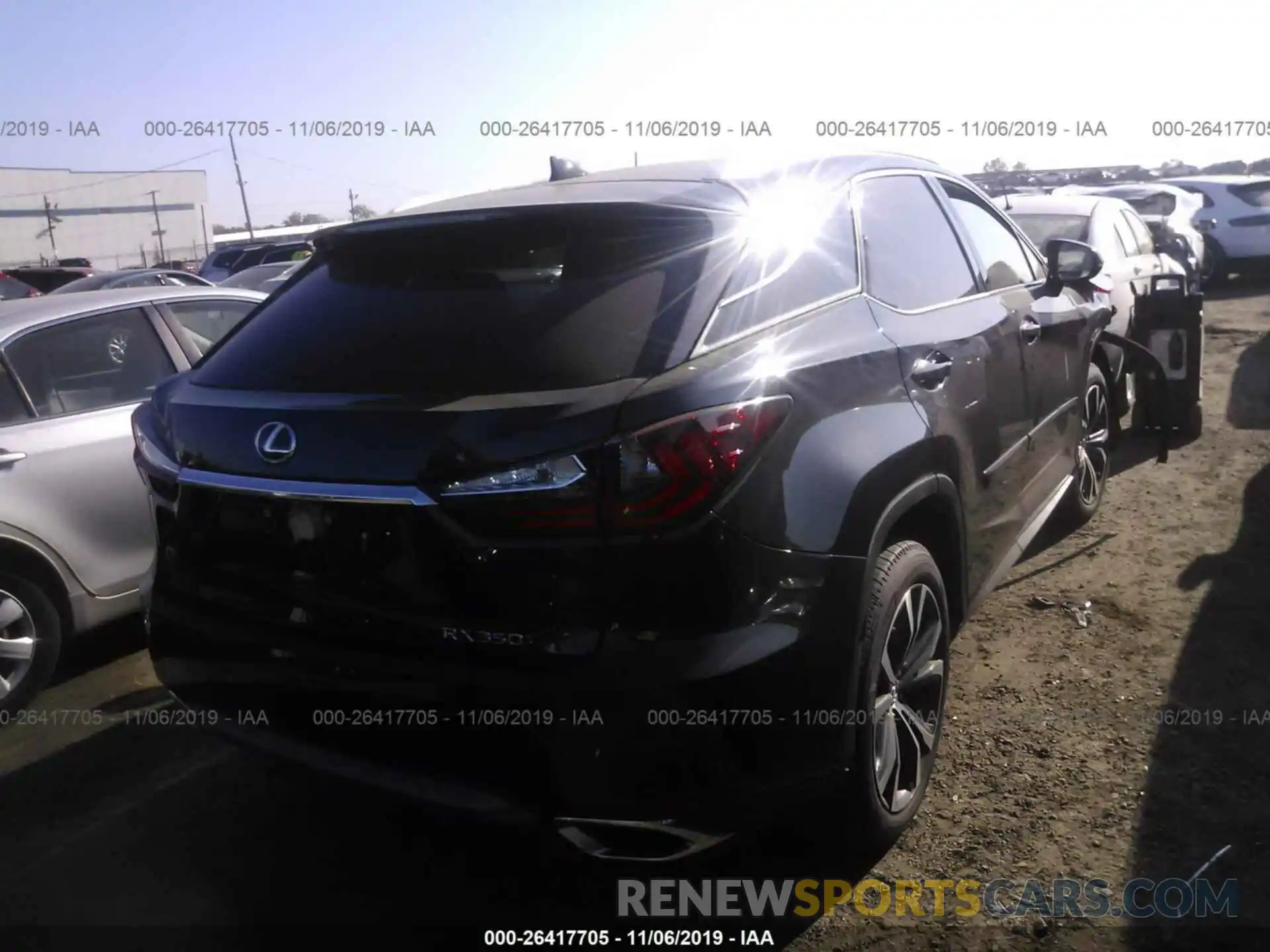 4 Фотография поврежденного автомобиля JTJBZMCAXK2038205 LEXUS RX 2019