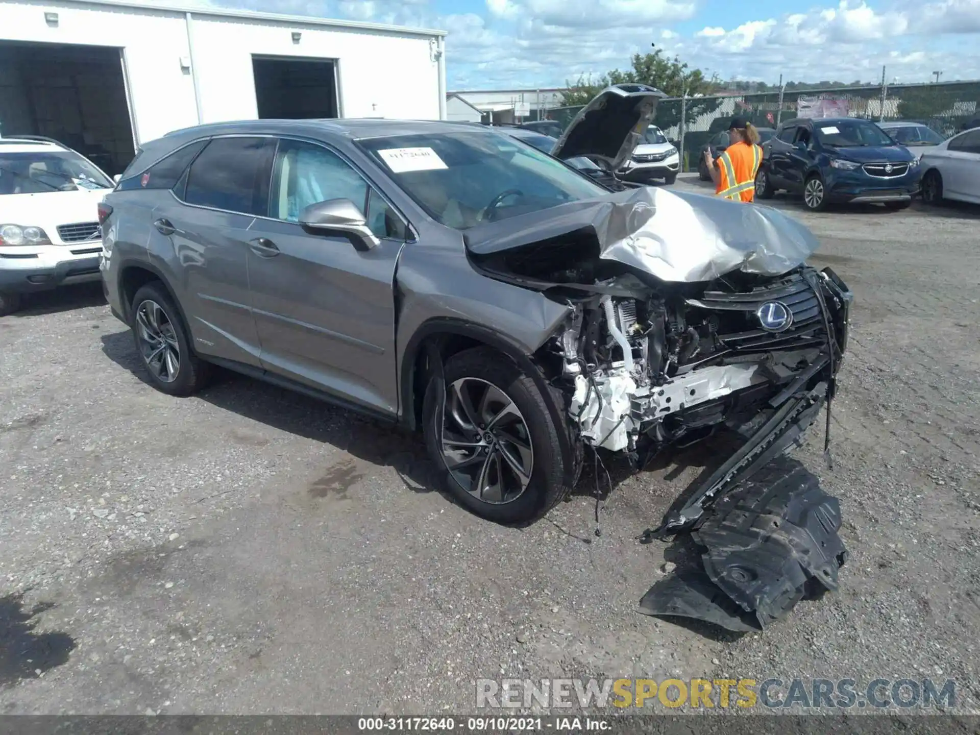 1 Photograph of a damaged car JTJDGKCA5K2007169 LEXUS RX 2019