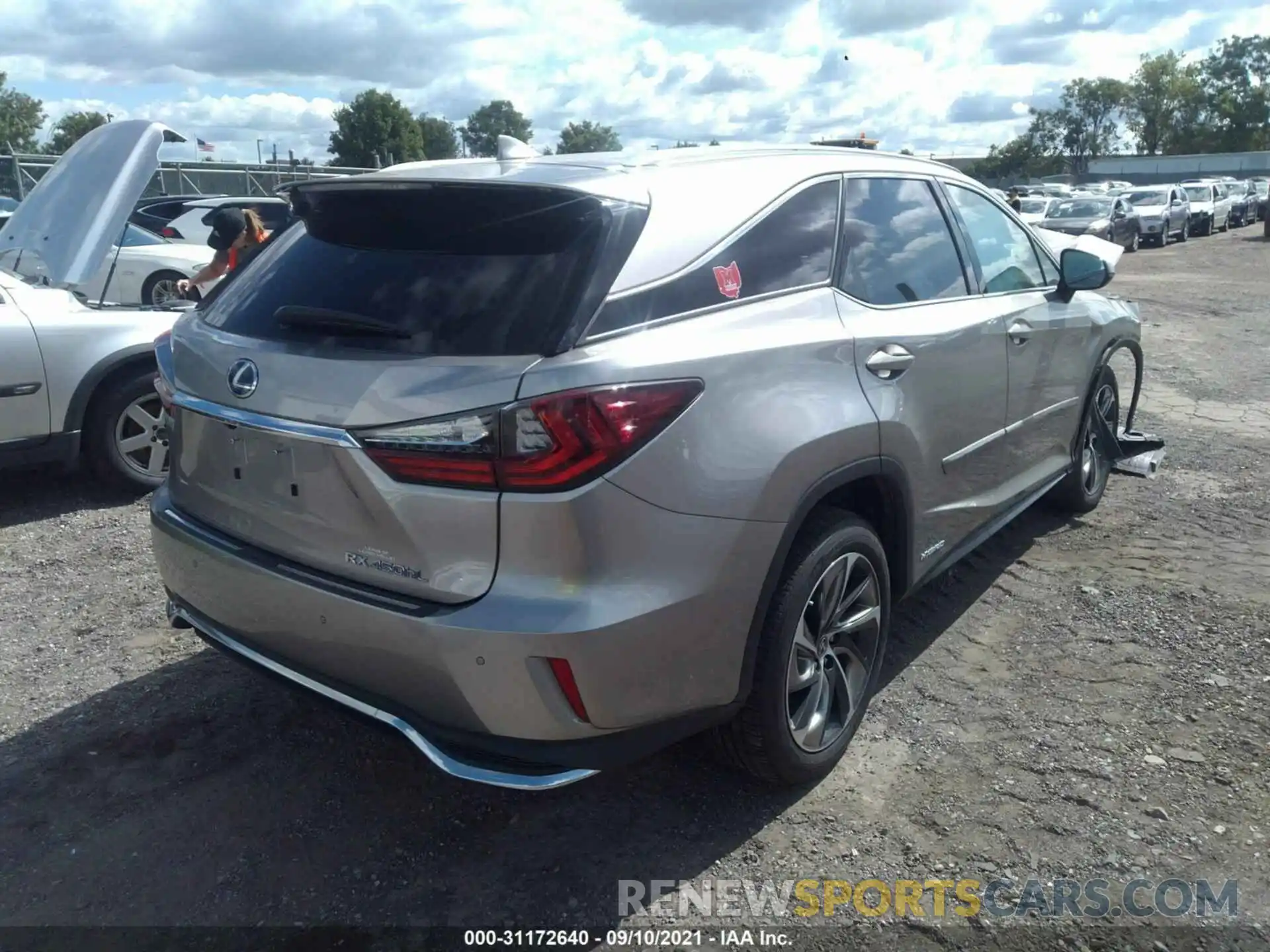 4 Фотография поврежденного автомобиля JTJDGKCA5K2007169 LEXUS RX 2019