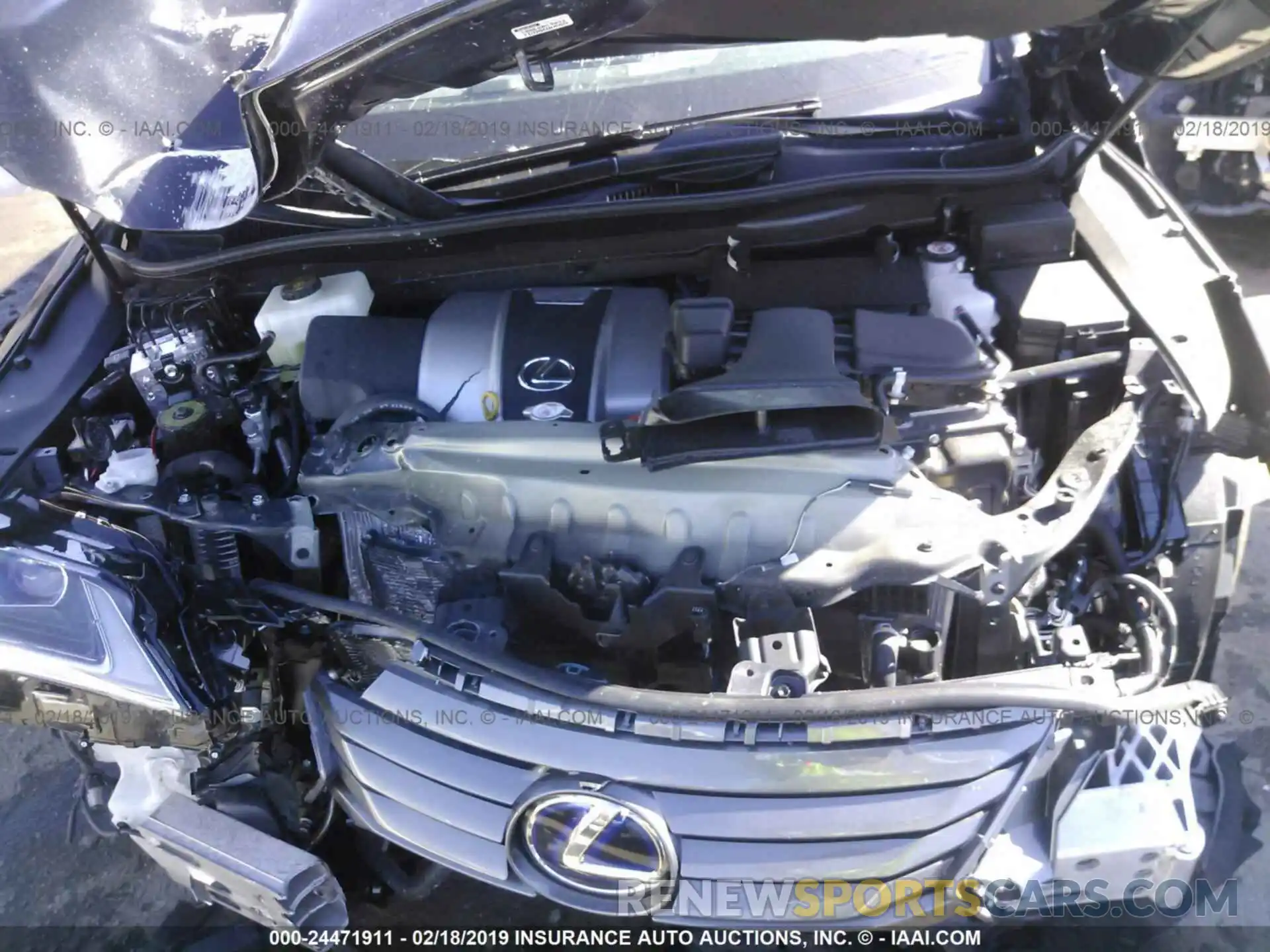 10 Photograph of a damaged car JTJDGKCA7K2006685 LEXUS RX 2019