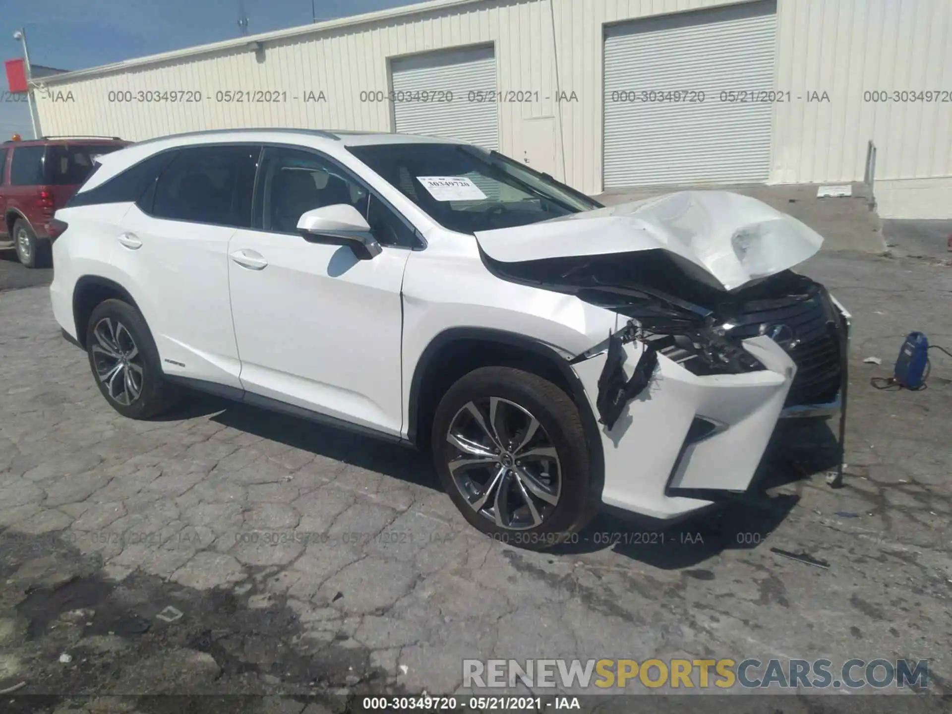 1 Photograph of a damaged car JTJDGKCA9K2007174 LEXUS RX 2019