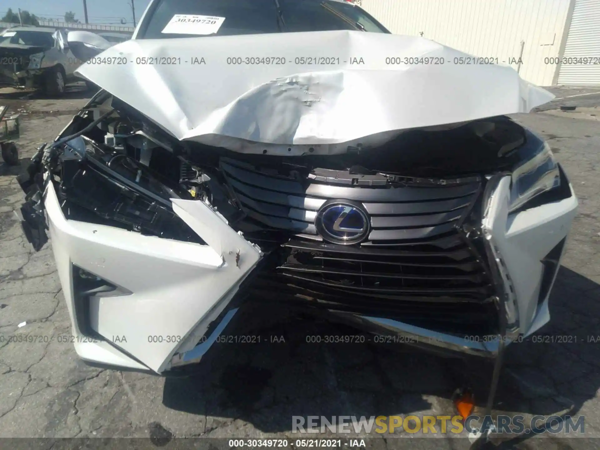 6 Photograph of a damaged car JTJDGKCA9K2007174 LEXUS RX 2019