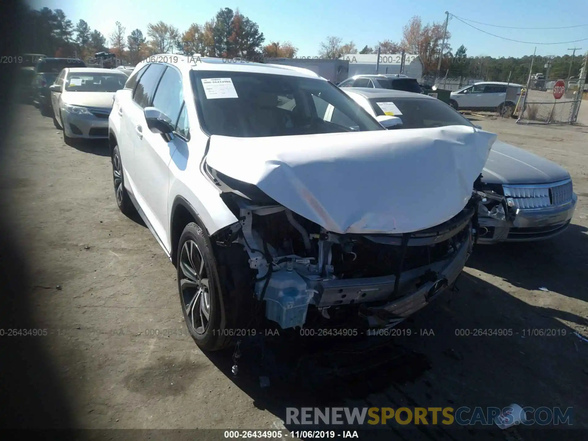 1 Photograph of a damaged car JTJDZKCA0K2016565 LEXUS RX 2019