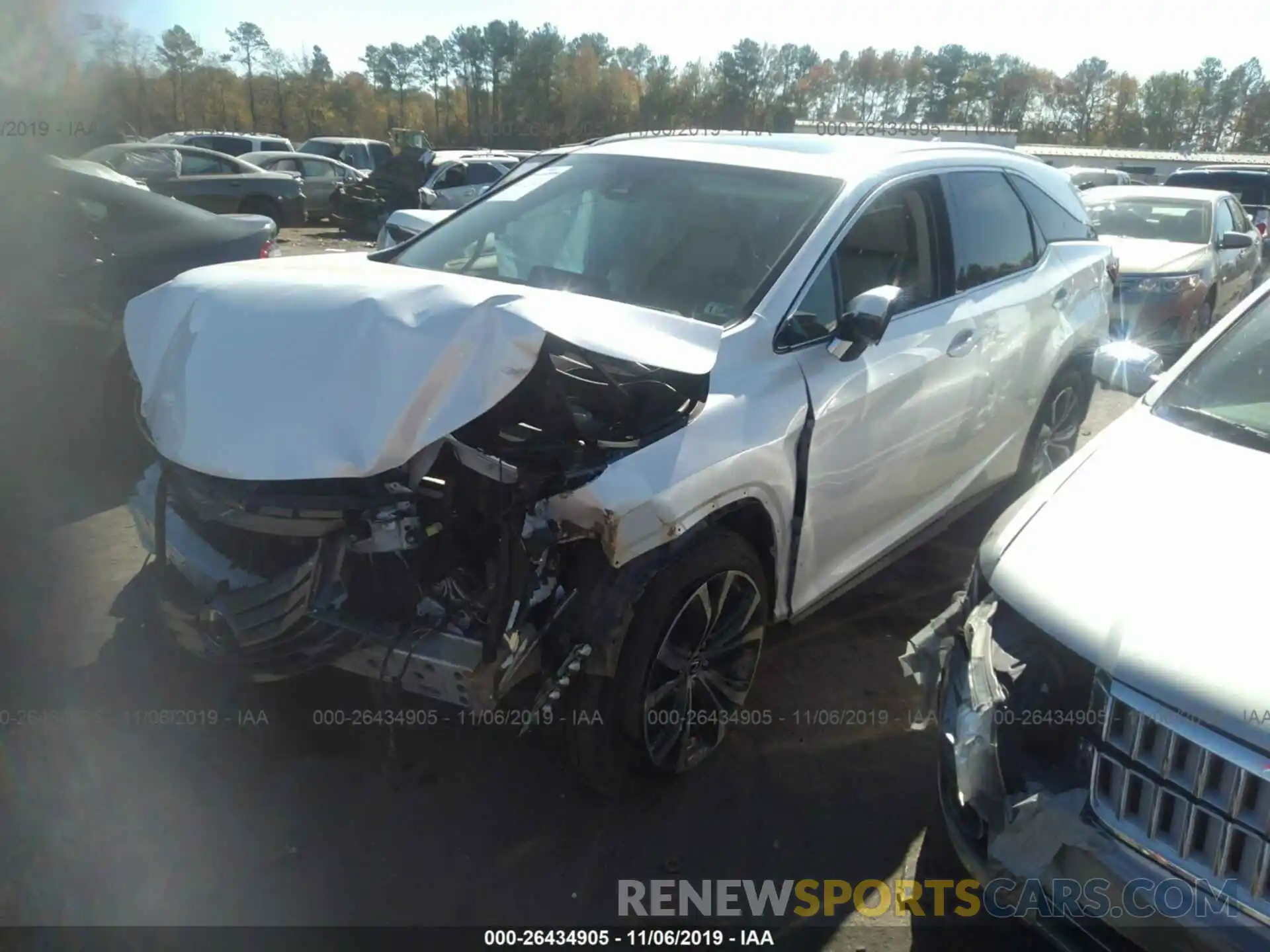 2 Photograph of a damaged car JTJDZKCA0K2016565 LEXUS RX 2019