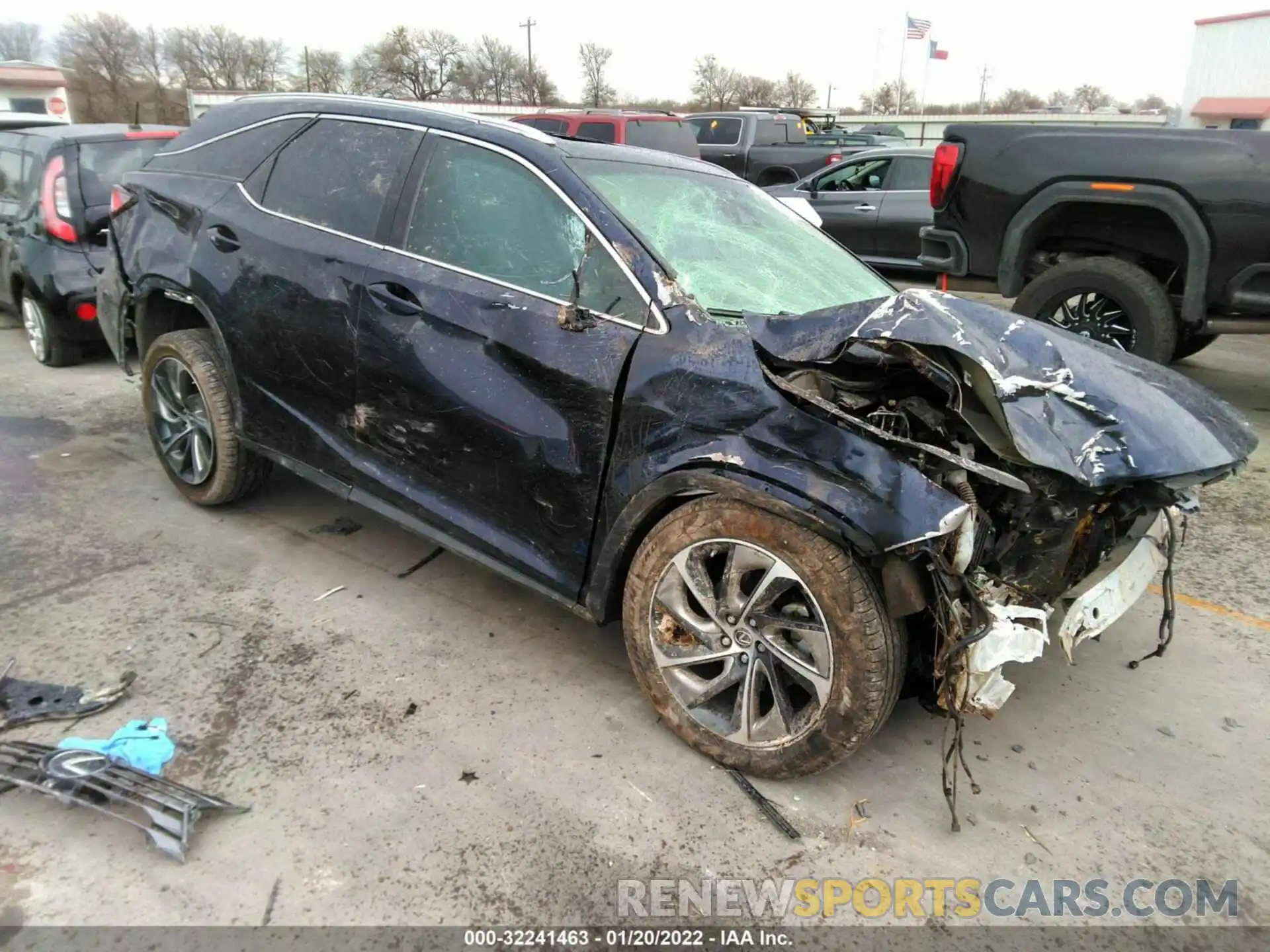 1 Photograph of a damaged car JTJDZKCA1K2015408 LEXUS RX 2019