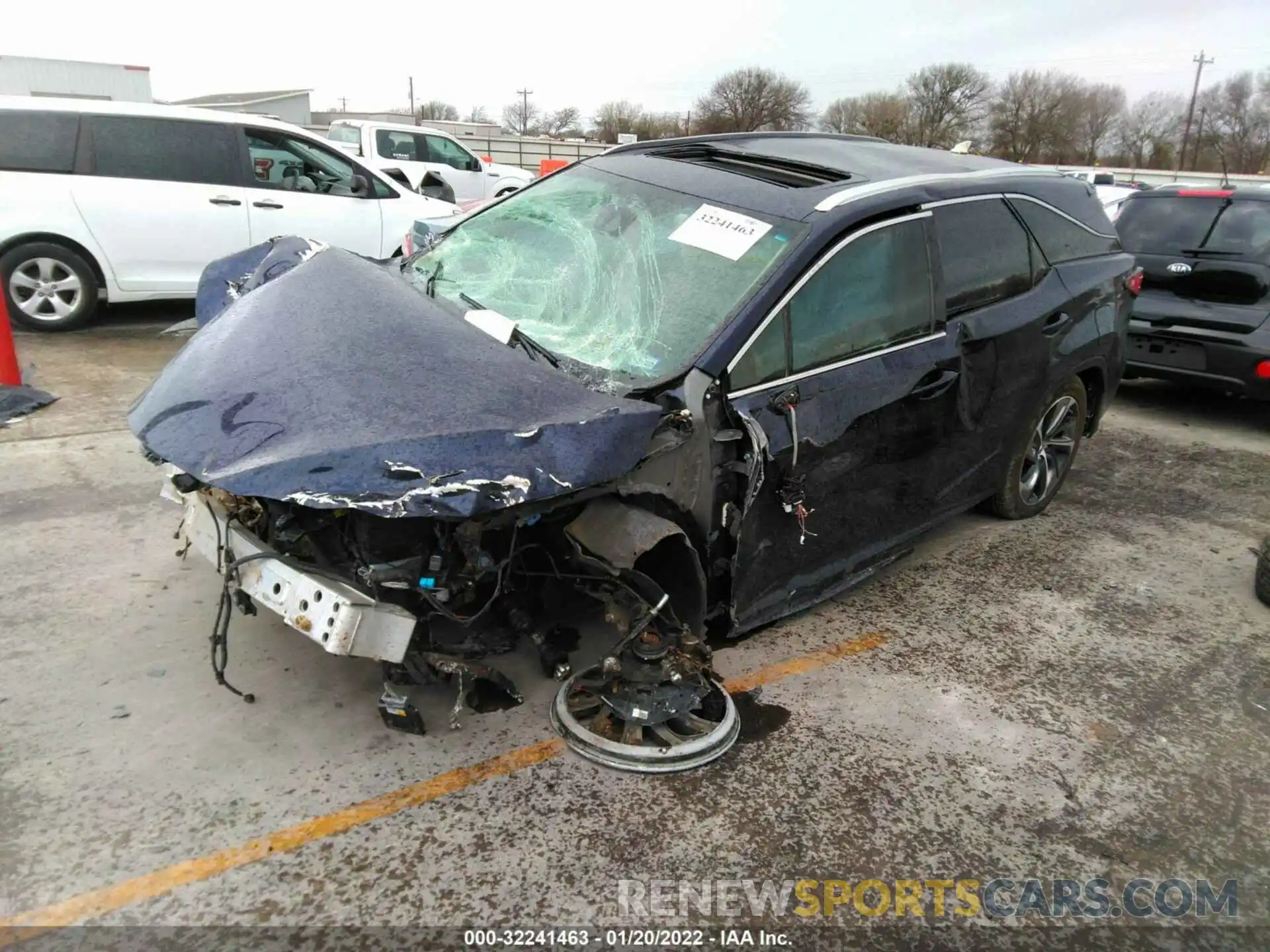 2 Photograph of a damaged car JTJDZKCA1K2015408 LEXUS RX 2019