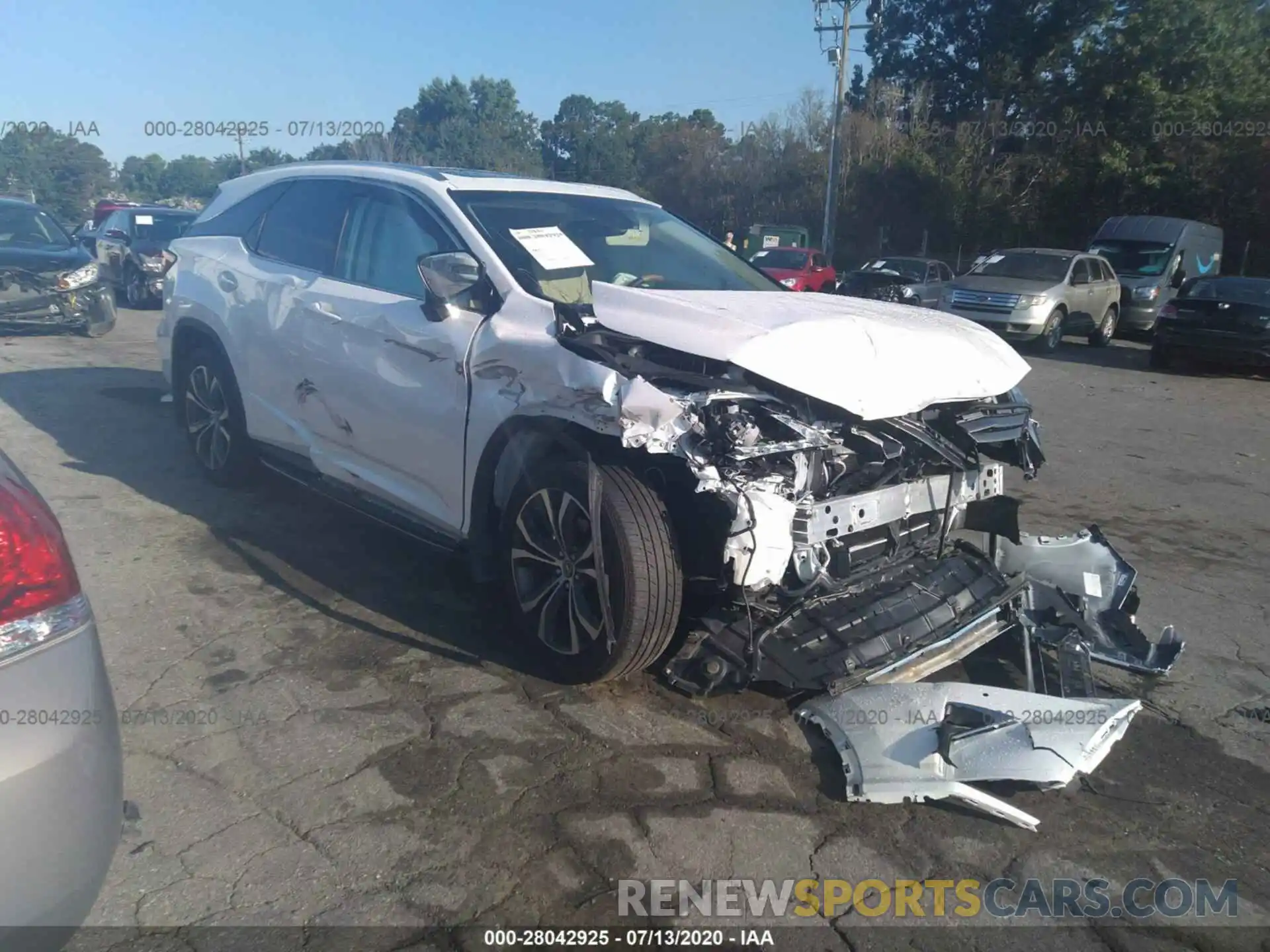 1 Photograph of a damaged car JTJDZKCA2K2015899 LEXUS RX 2019