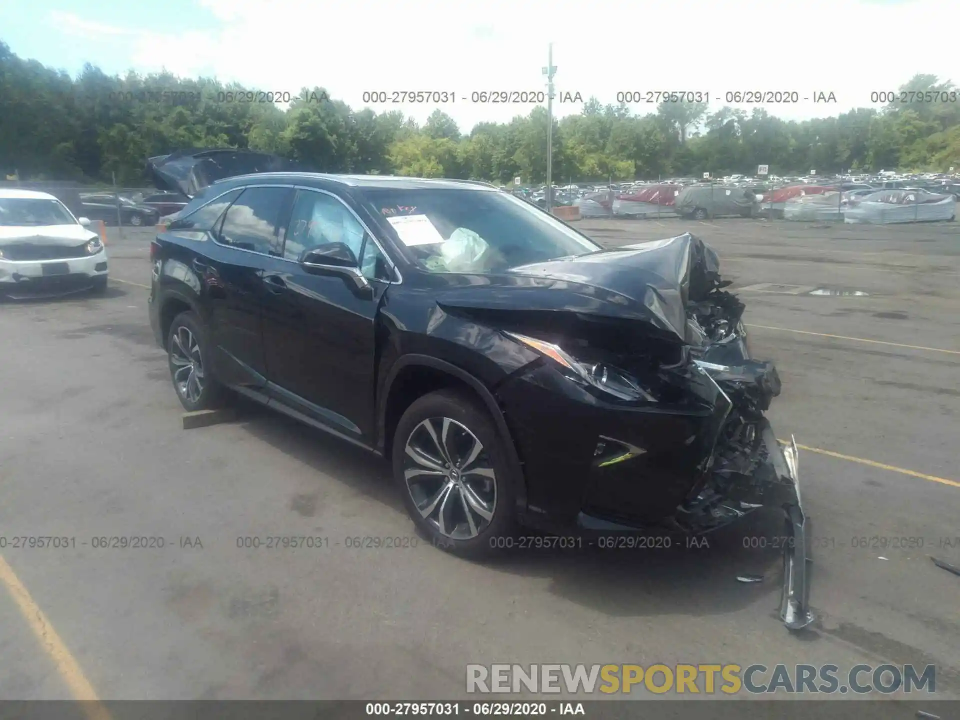 1 Photograph of a damaged car JTJDZKCA2K2021072 LEXUS RX 2019