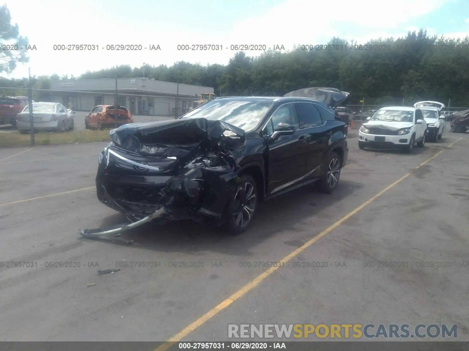 2 Photograph of a damaged car JTJDZKCA2K2021072 LEXUS RX 2019