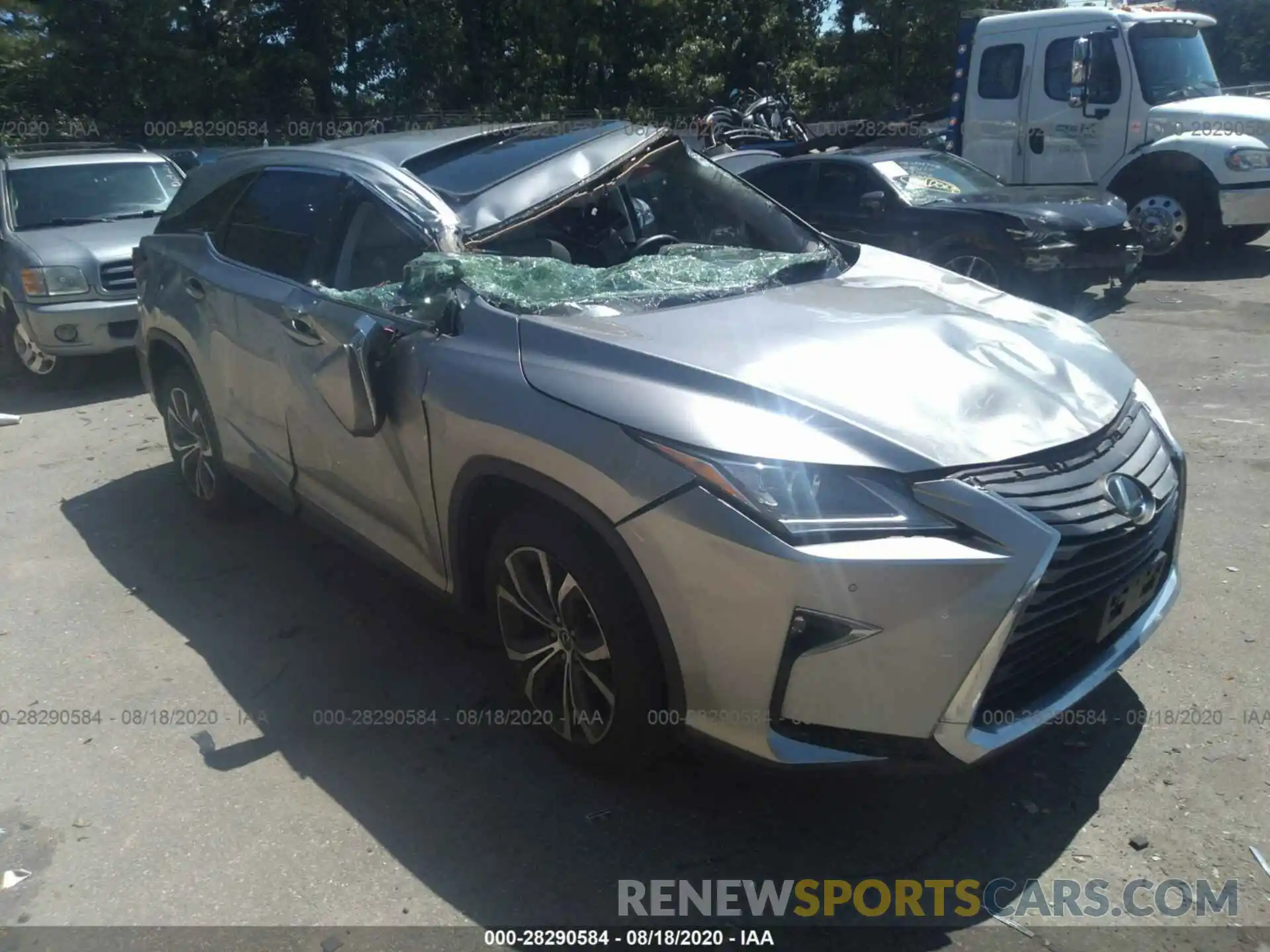 1 Photograph of a damaged car JTJDZKCA2K2021444 LEXUS RX 2019