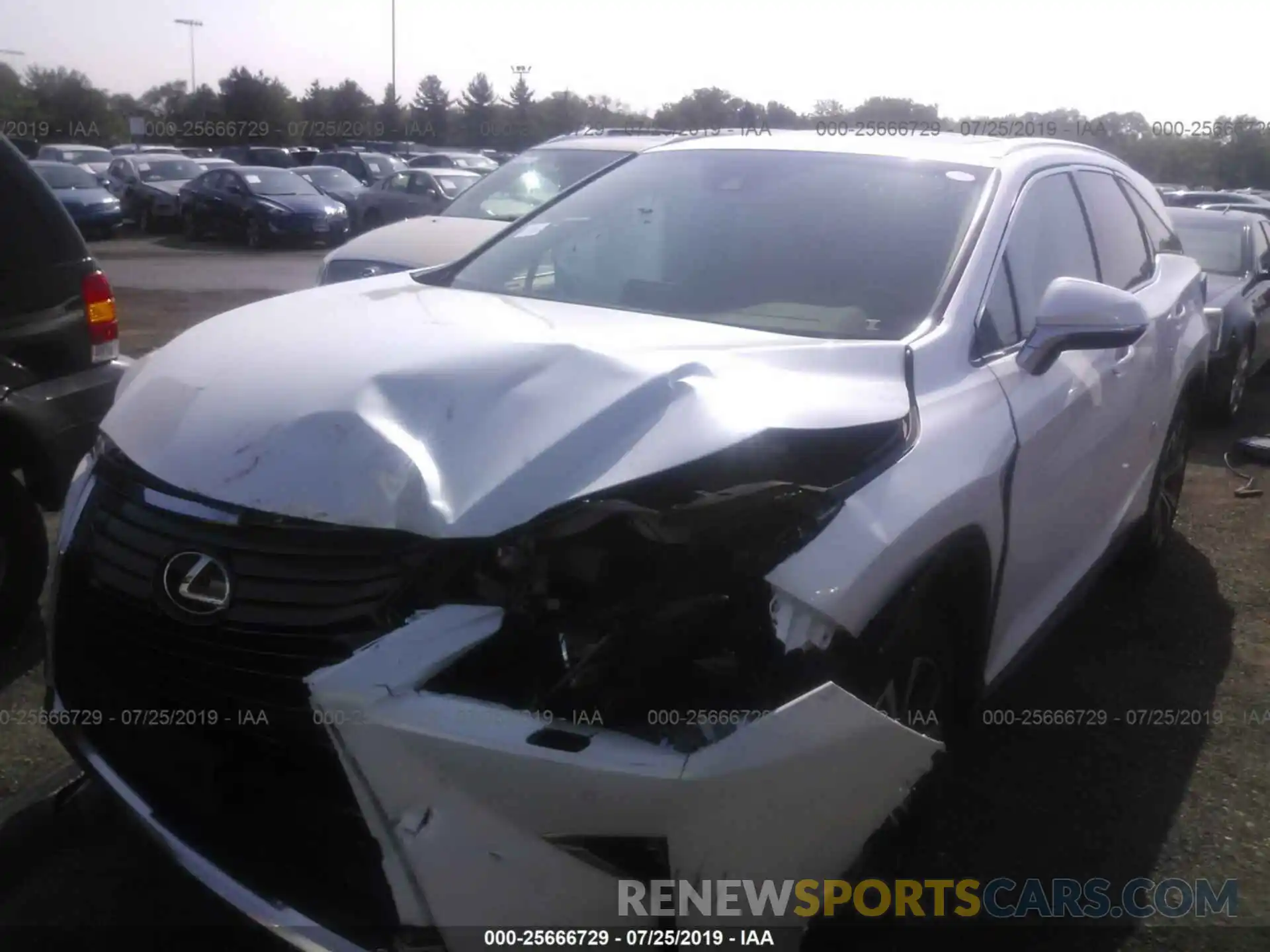 2 Photograph of a damaged car JTJDZKCA3K2017774 LEXUS RX 2019