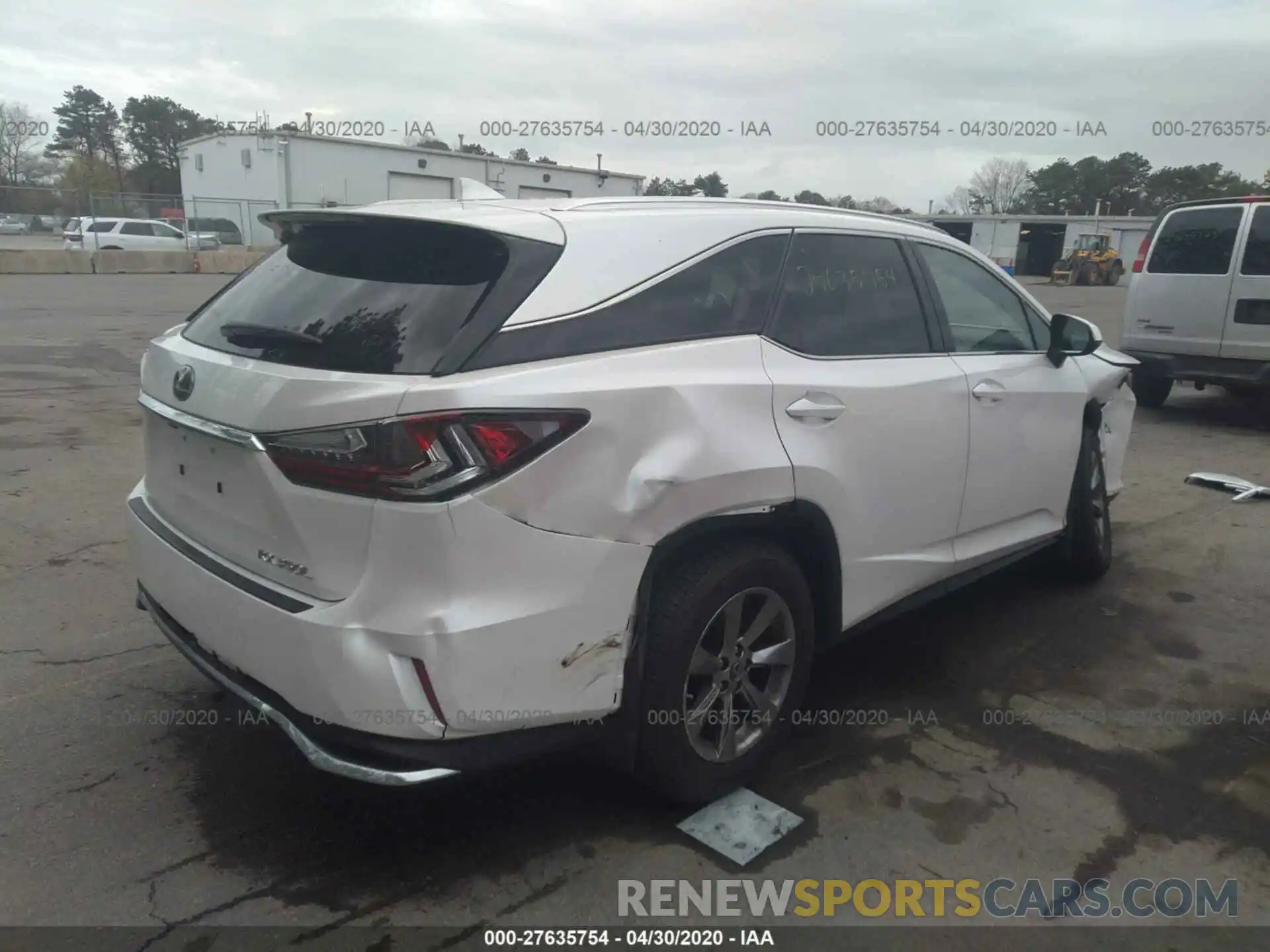 4 Фотография поврежденного автомобиля JTJDZKCA3K2021341 LEXUS RX 2019