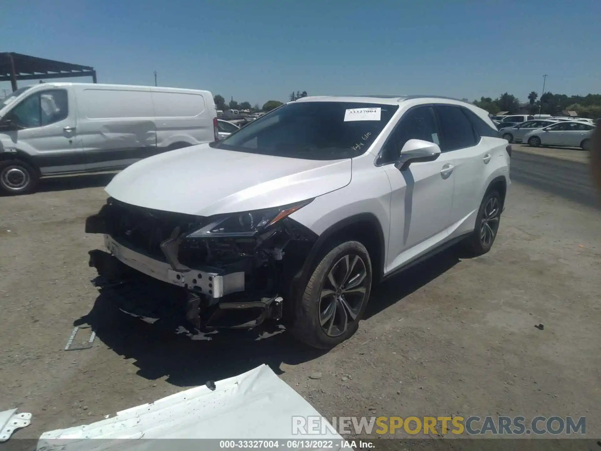 2 Photograph of a damaged car JTJDZKCA4K2016360 LEXUS RX 2019