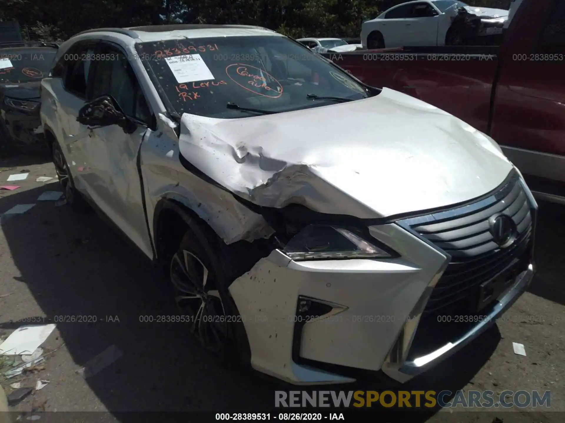 6 Photograph of a damaged car JTJDZKCA4K2019260 LEXUS RX 2019