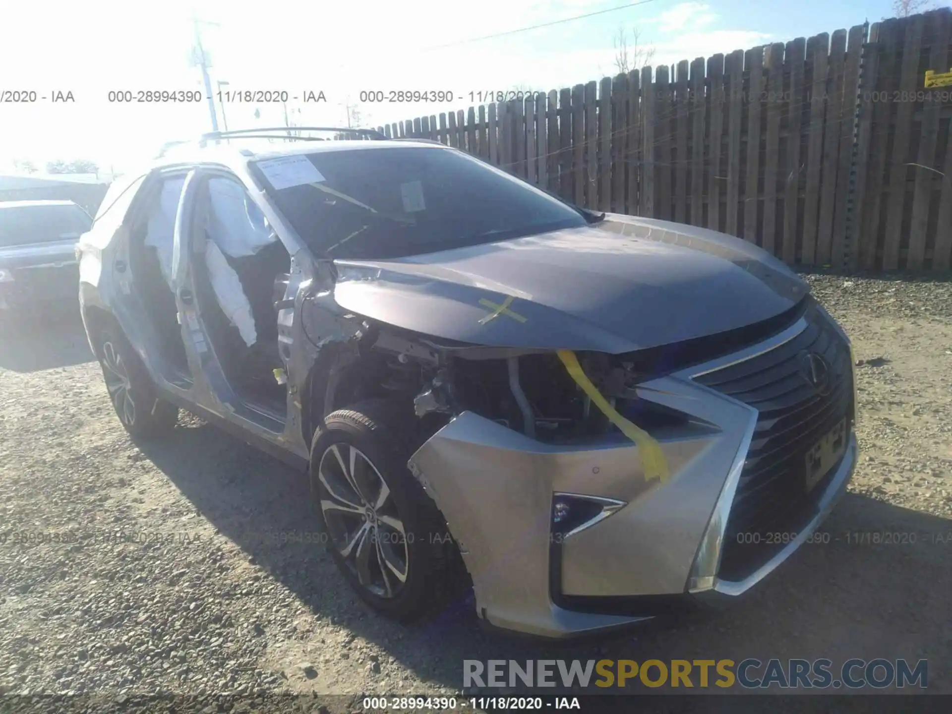 1 Photograph of a damaged car JTJDZKCA4K2020893 LEXUS RX 2019