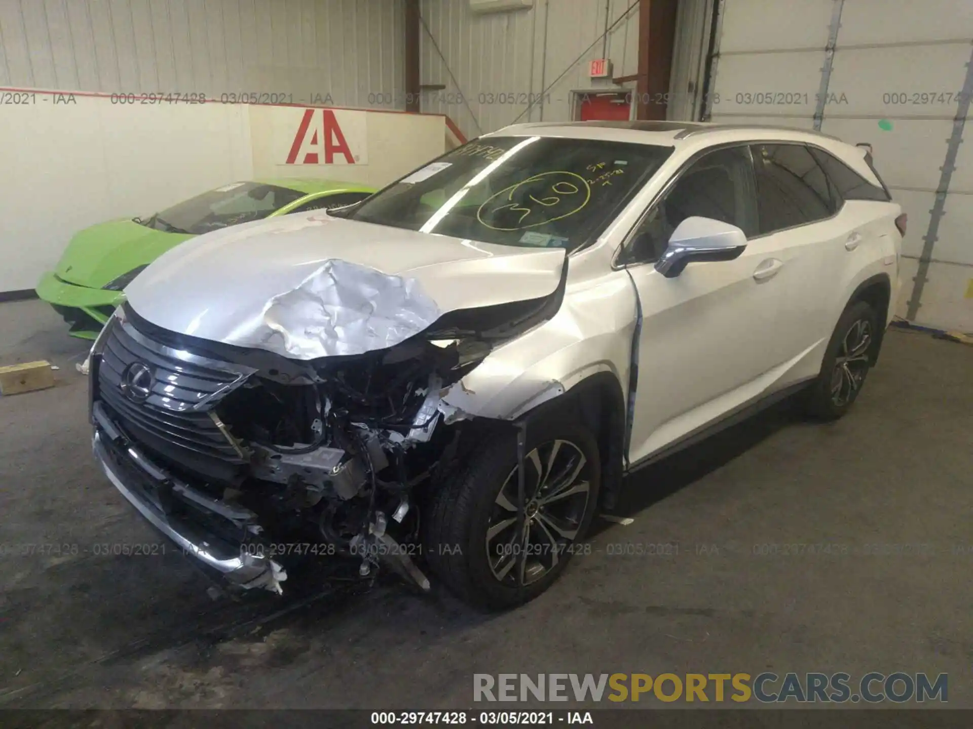 2 Photograph of a damaged car JTJDZKCA4K2021462 LEXUS RX 2019