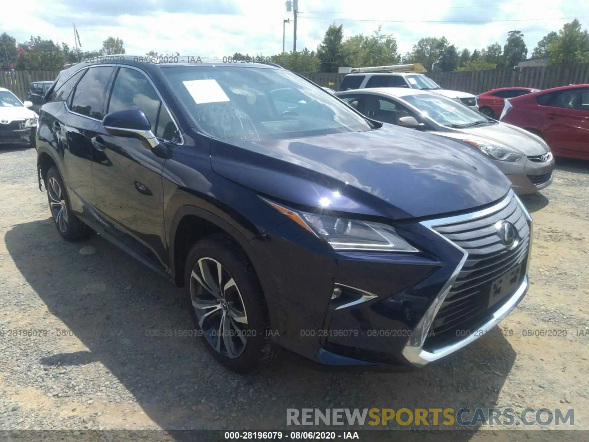 1 Photograph of a damaged car JTJDZKCA7K2016885 LEXUS RX 2019