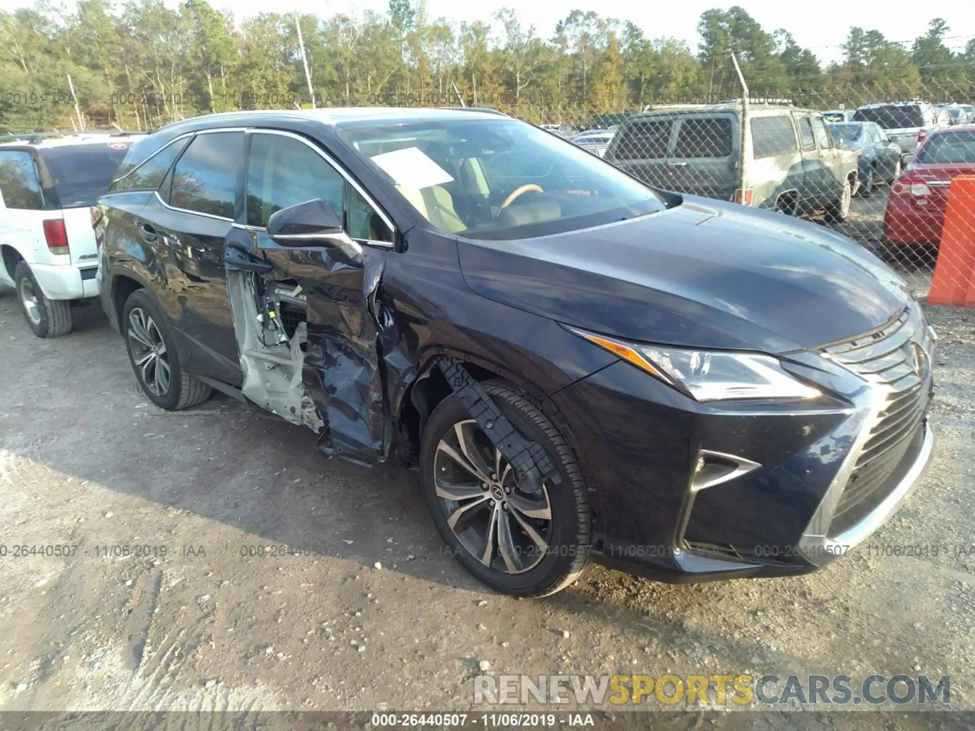 1 Photograph of a damaged car JTJDZKCA8K2016717 LEXUS RX 2019