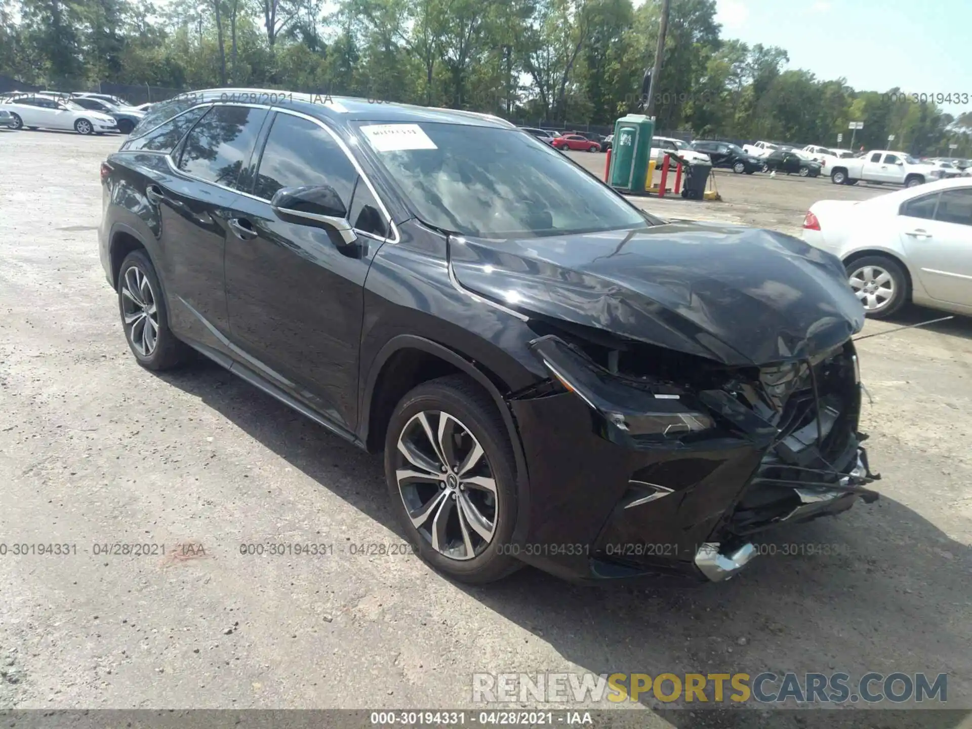 1 Photograph of a damaged car JTJDZKCA9K2019254 LEXUS RX 2019