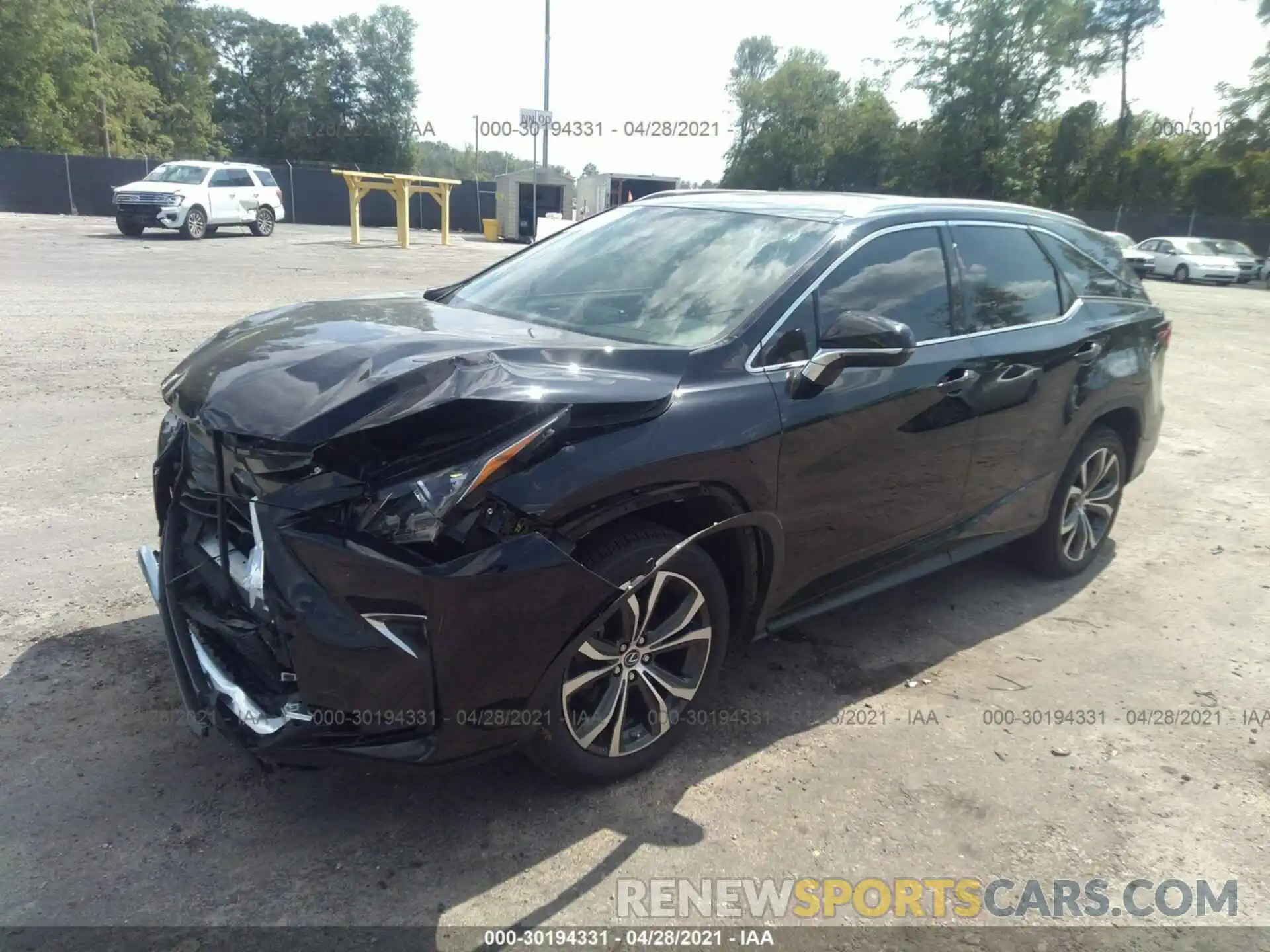 2 Photograph of a damaged car JTJDZKCA9K2019254 LEXUS RX 2019