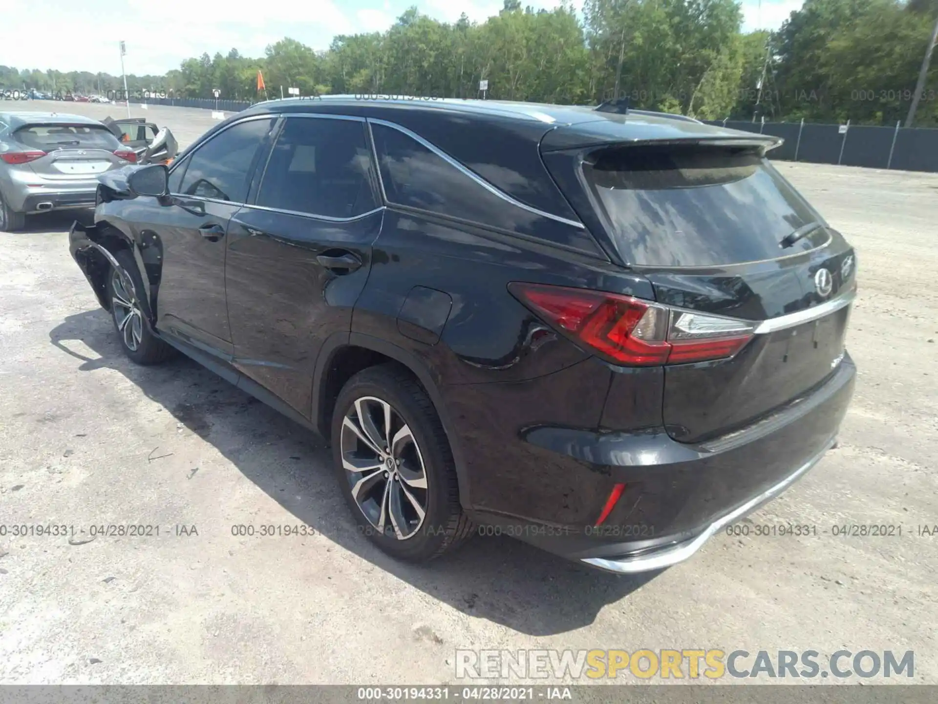 3 Photograph of a damaged car JTJDZKCA9K2019254 LEXUS RX 2019