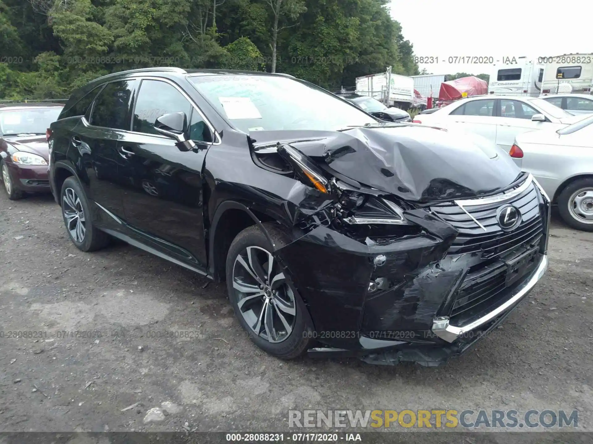 1 Photograph of a damaged car JTJDZKCAXK2016072 LEXUS RX 2019