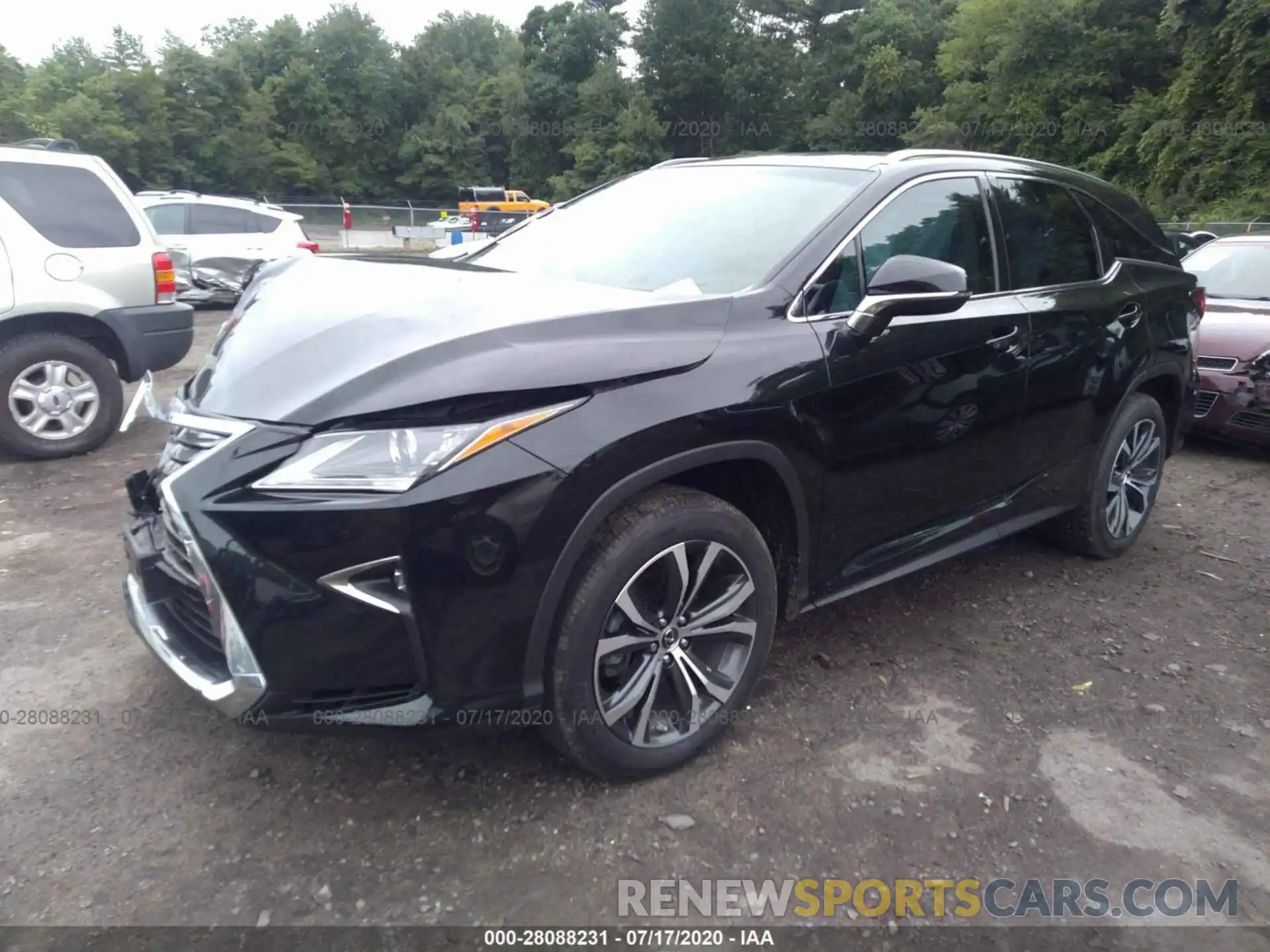 2 Photograph of a damaged car JTJDZKCAXK2016072 LEXUS RX 2019