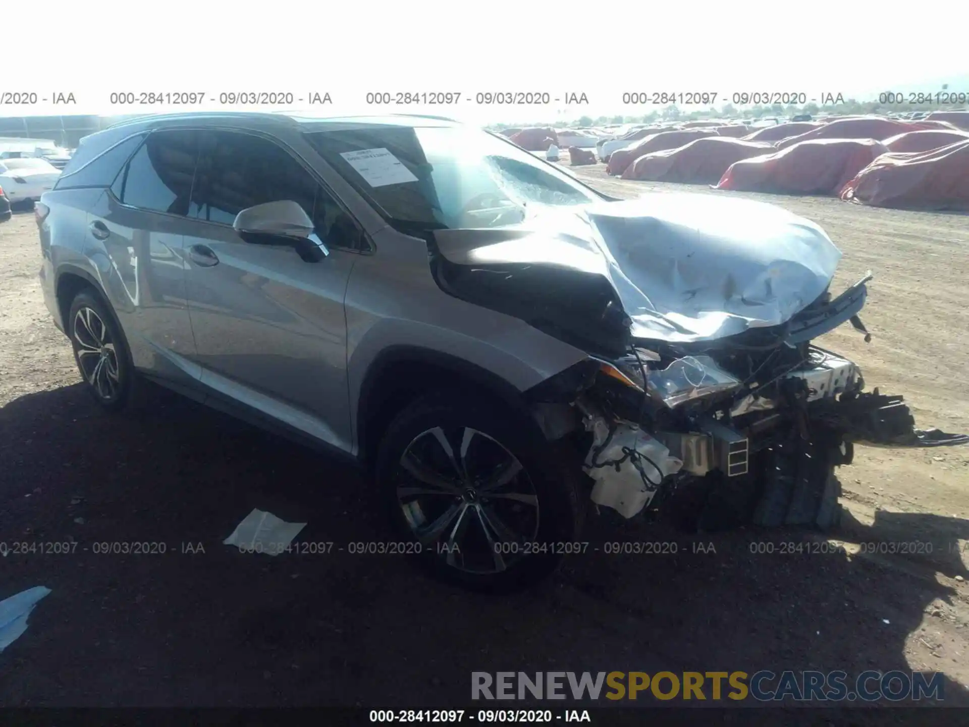 1 Photograph of a damaged car JTJDZKCAXK2016539 LEXUS RX 2019