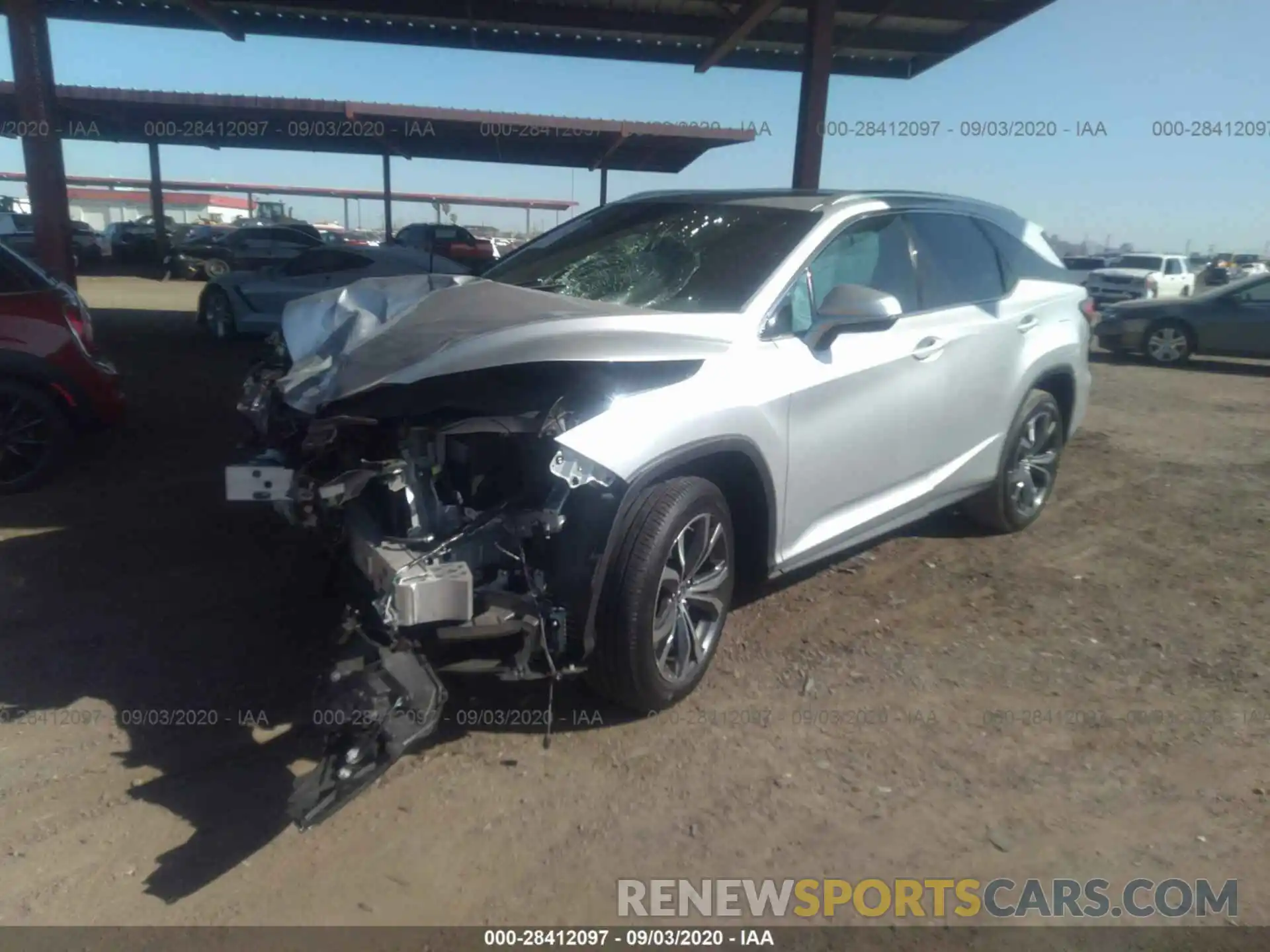 2 Photograph of a damaged car JTJDZKCAXK2016539 LEXUS RX 2019